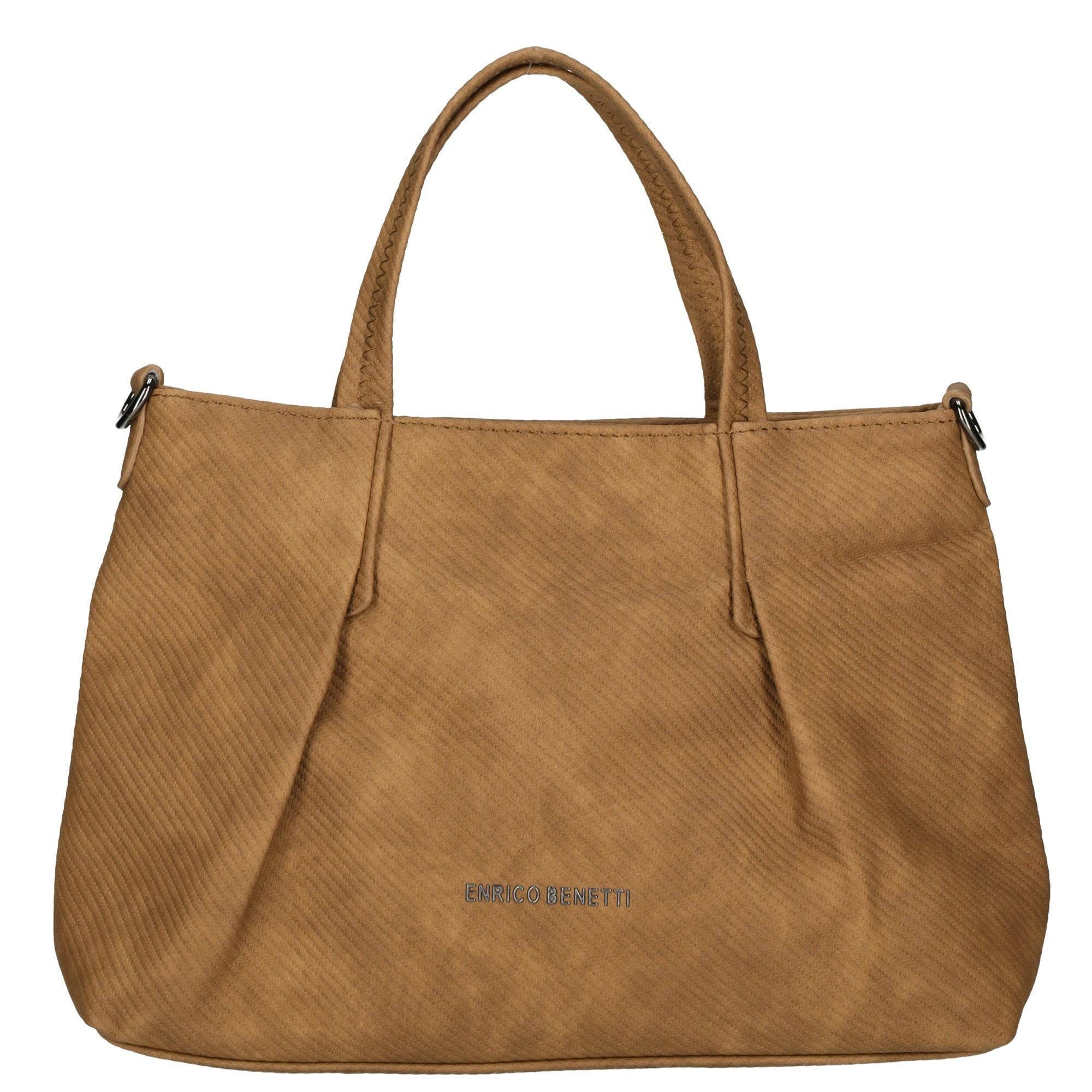 Christian Wippermann Umhängetasche Damen Tasche Schultertasche Umhängetasche Crossover (1 tlg), Leder Optik Handtasche