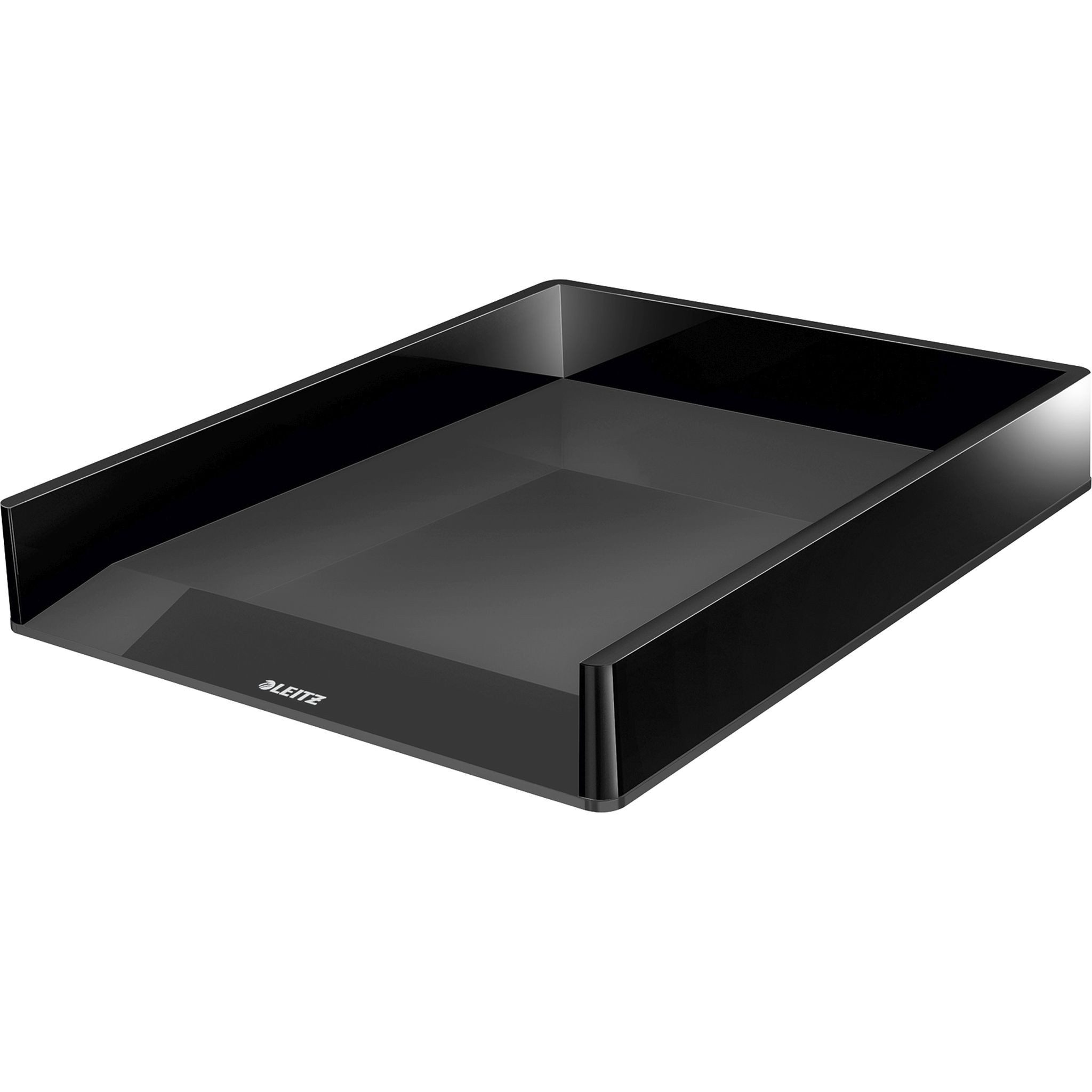 LEITZ Briefablage LEITZ Briefkorb A4 schwarz Briefablage Duo Colour. Große Grif