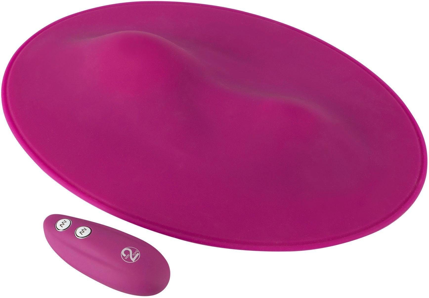 Vibrokissen remote Pad You2Toys cont, Vibe Freihändige Masturbation