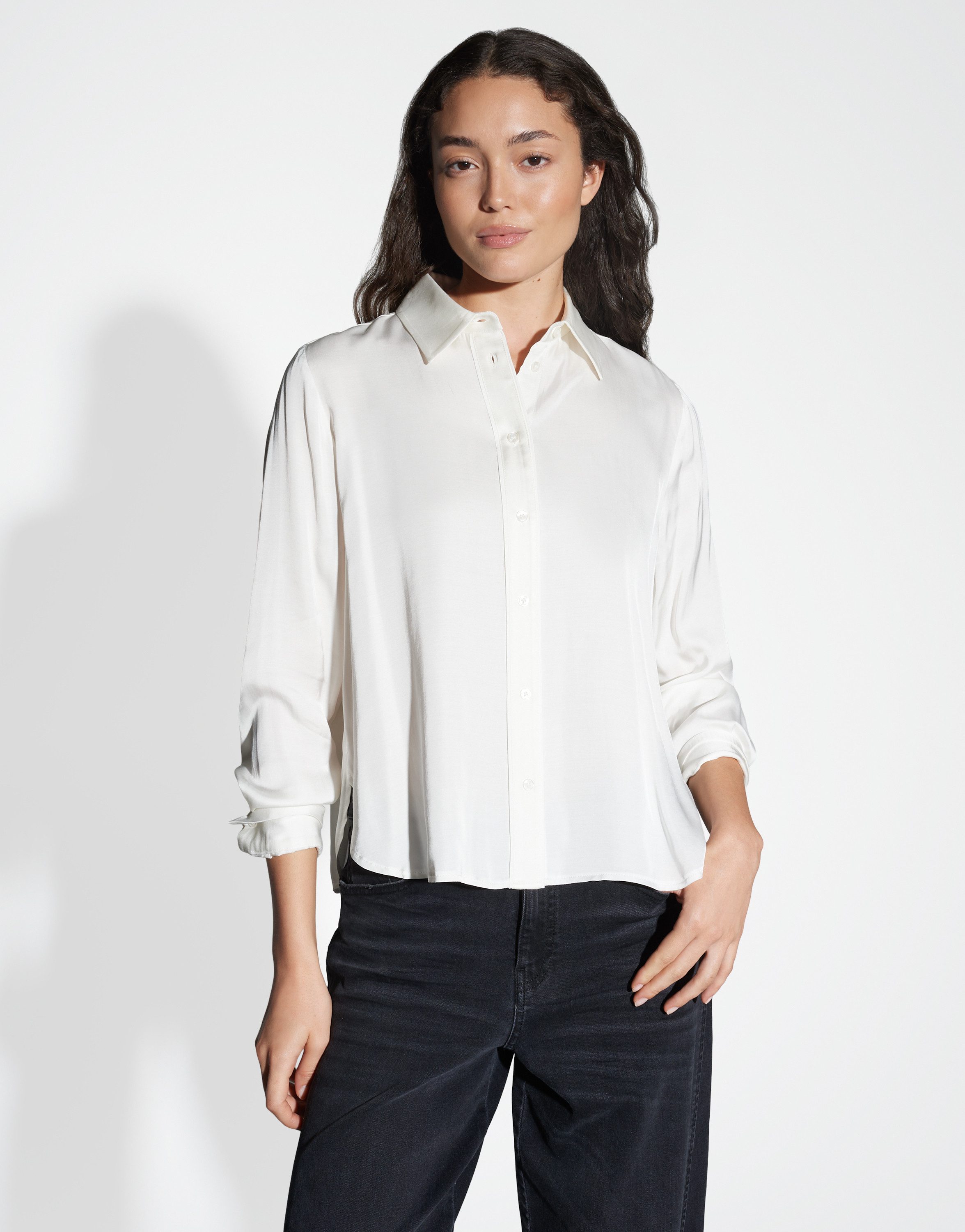 OPUS Hemdbluse FANDA Regular aus nachhaltiger Viskose günstig online kaufen