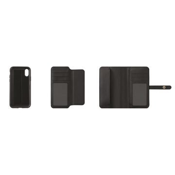 KMP Creative Lifesytle Product Handyhülle KMP Portemonnaie Schutzhülle für iPhone XS, X Black Panther Comfort 5,8 Zoll