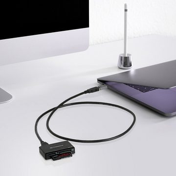 Wicked Chili 2x USB-C OTG Adapter für iPad Pro / Air, MacBook USB-Adapter USB-C zu USB-A, für iPad Pro (2018 2020 2021), Air 2021 / Macbook und Macbook Air mit