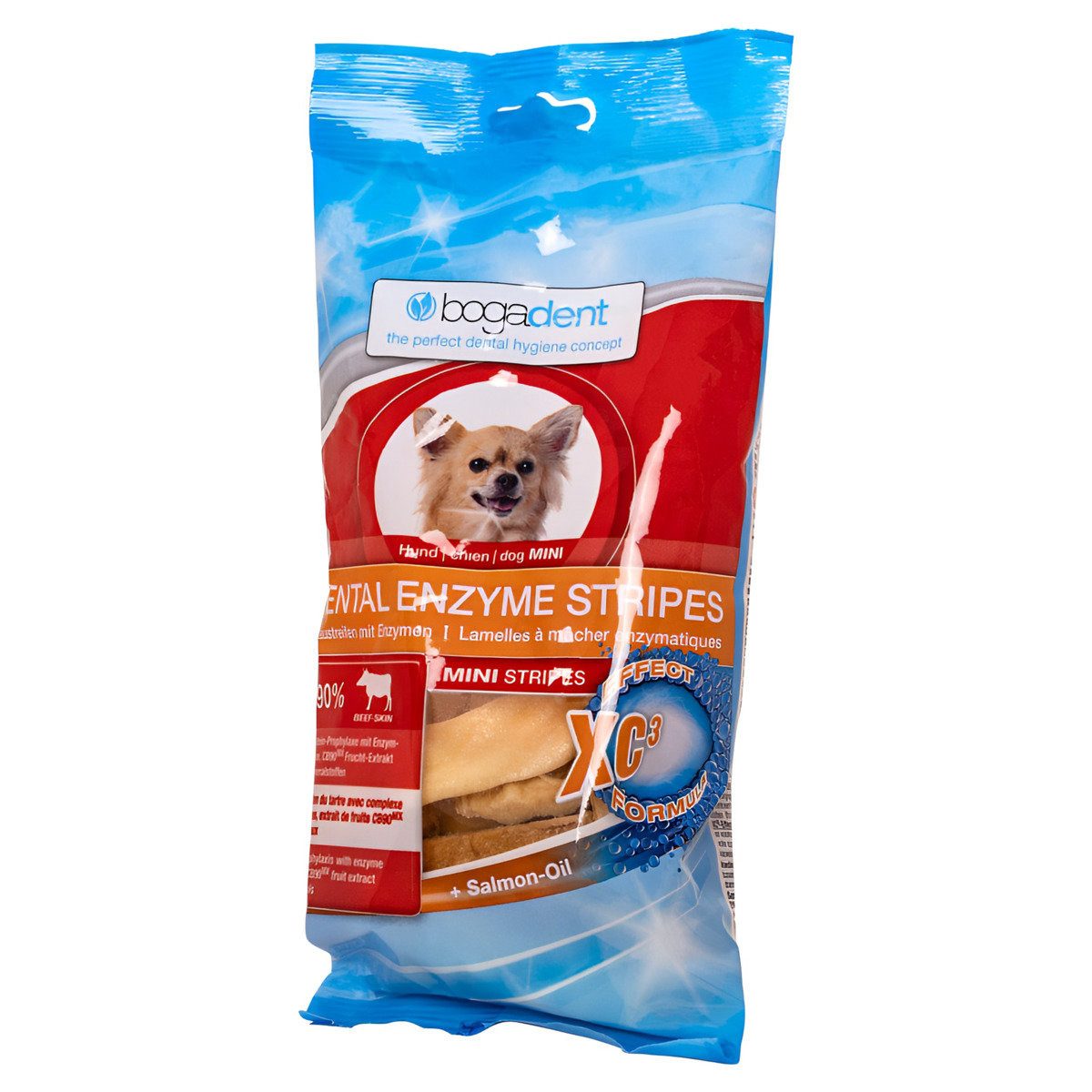 Bogar bogadent Enzyme Stripes Mini 100 g, Snack für: Hund