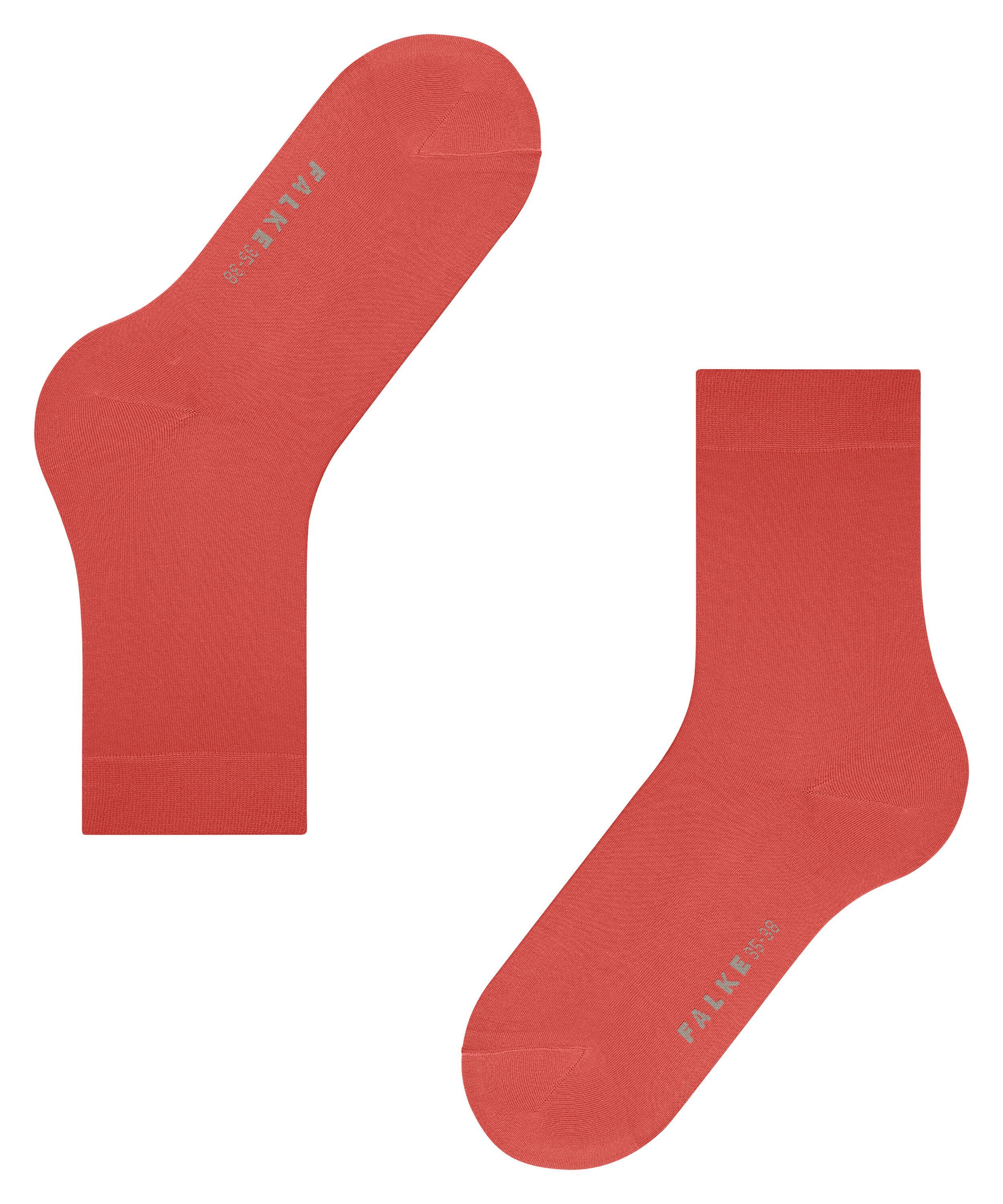 (1-Paar) Socken orange Touch FALKE Cotton (8655)