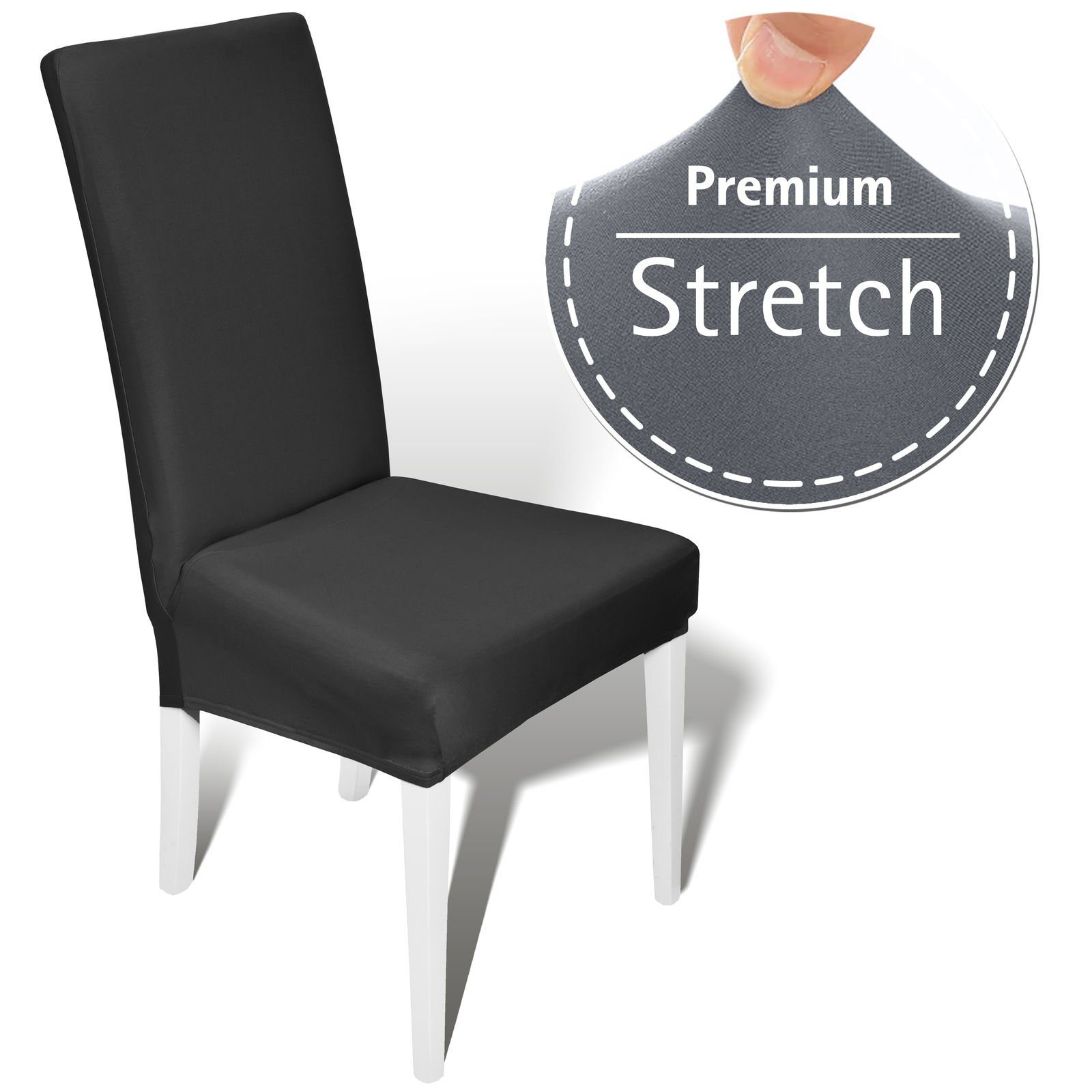 Melody Stuhlhusse Stretch Stuhlüberzug Stuhlbezug Stretchhusse Husse elasti günstig online kaufen