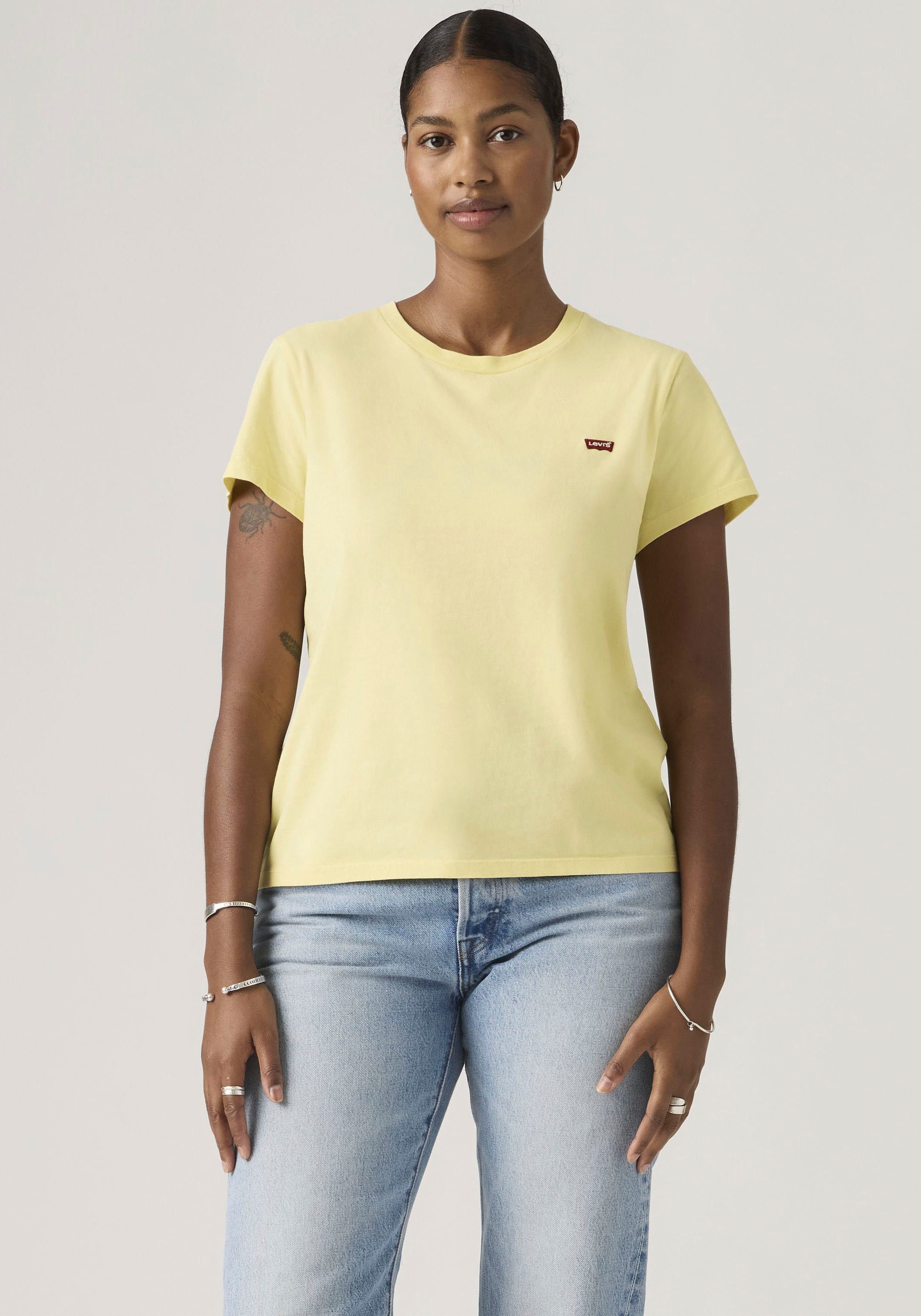 Levi's® T-Shirt TEE Minilogo mit kleiner Logostickerei