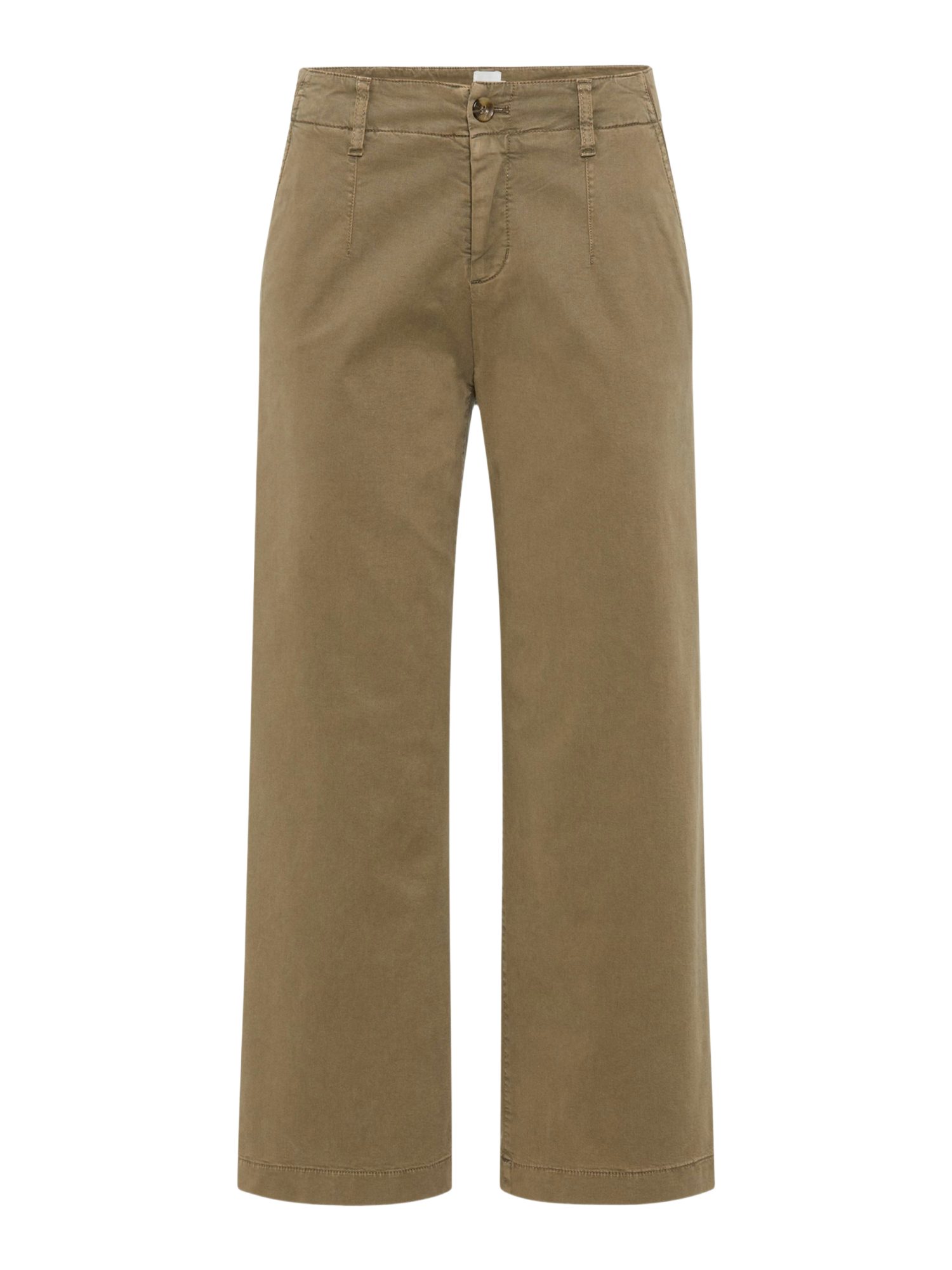 Brax Stretch-Hose braun,Casual,Lyocell,Unifarben,Wide Leg,Mittel