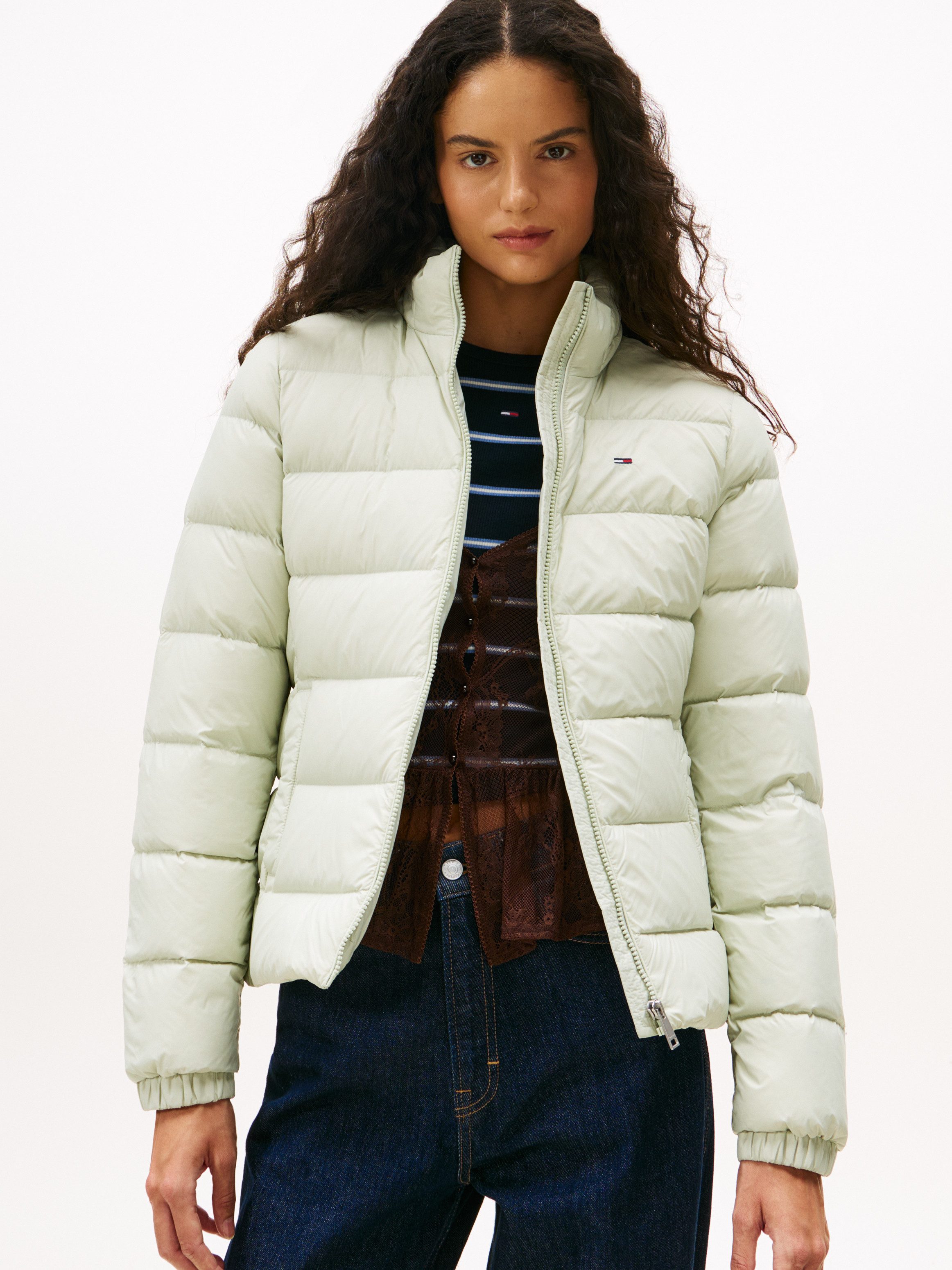 Tommy Jeans Steppjacke TJW BASIC HOODED günstig online kaufen