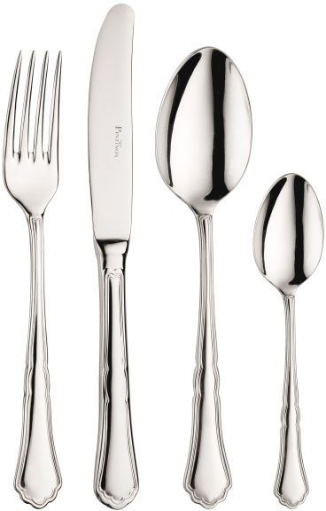 PINTINOX Besteck-Set Settecento (30-tlg), 6 Personen, Edelstahl 18/10
