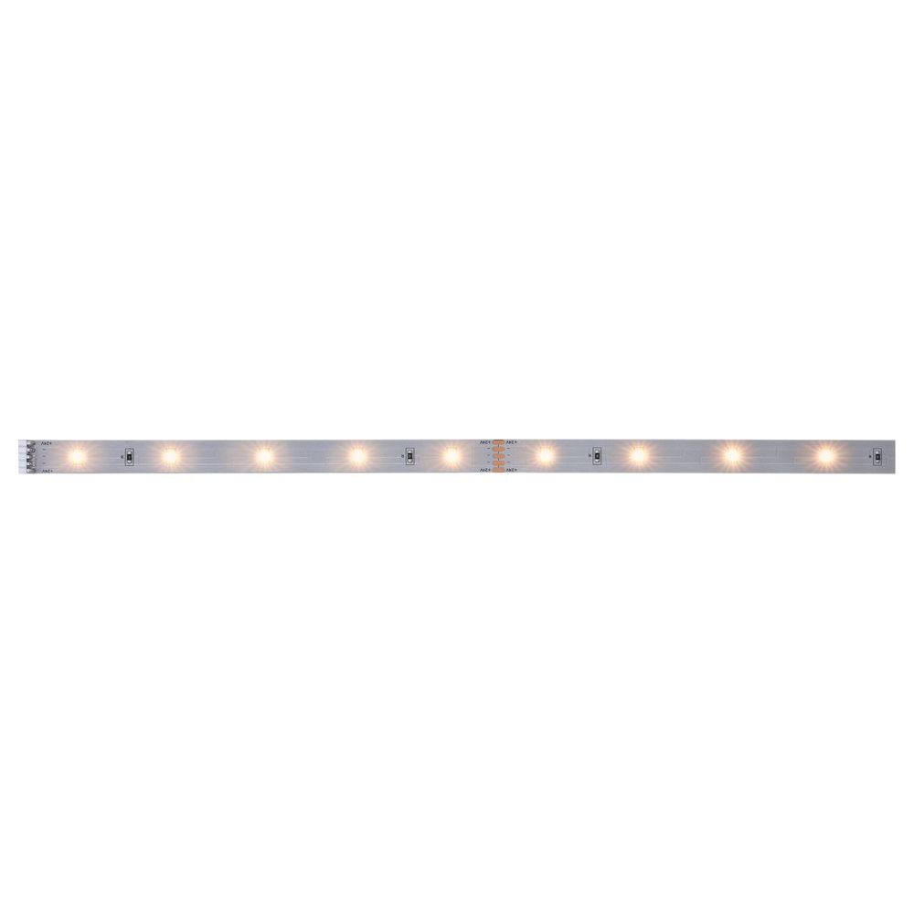 Paulmann LED Stripe LED Strip MaxLED Erweiterung in Silber 4W 300lm 2700K 1000mm, 1-flammig, LED Streifen