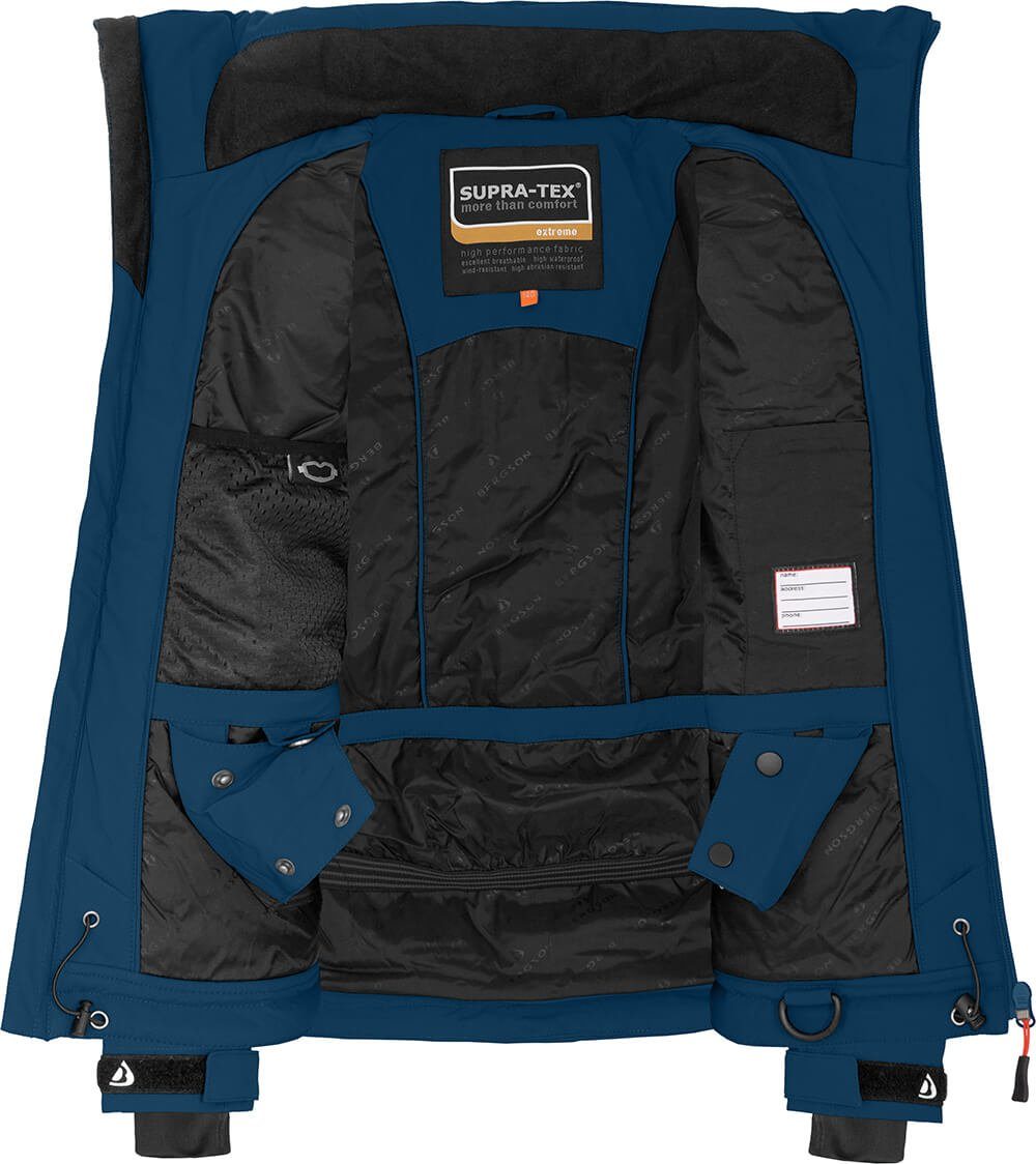 Bergson Winterjacke LUPO Kinder Skijacke, ultimativer Schutz und Komfort für junge Abenteurer!
