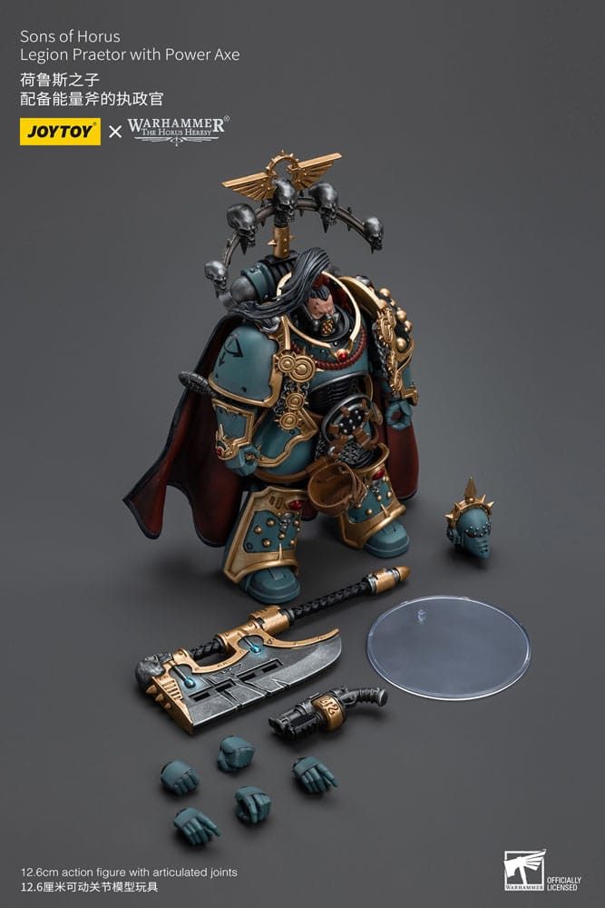 Joy Toy (CN) Actionfigur Warhammer The Horus Heresy Sons of Horus Legion Praetor with Power Axe