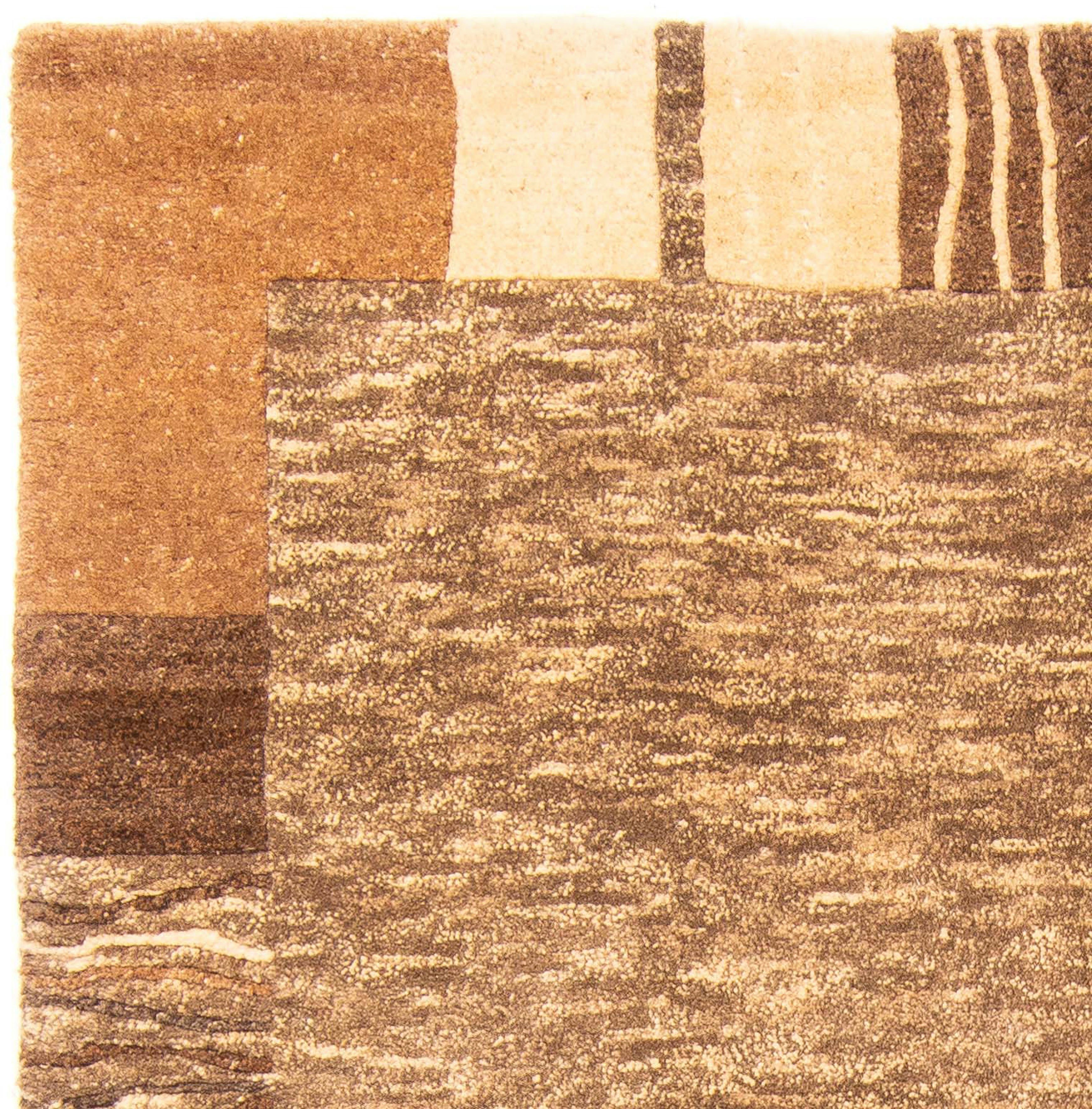 Wollteppich Nepal - 177 x Einzelstück Höhe: rechteckig, Handgeknüpft, mm, Zertifikat mit morgenland, - Wohnzimmer, 144 mehrfarbig, 18 cm