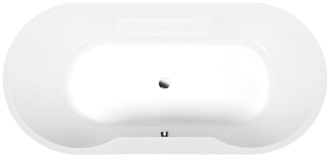 Polysan s.r.o. Rundwanne IO Ovale Badewanne 180x85x49cm, Weiß, Polysan-16611