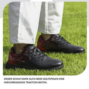 Daisred Herren Wasserdicht Golfschuhe Sportschuhe Sneaker Trainingsschuh