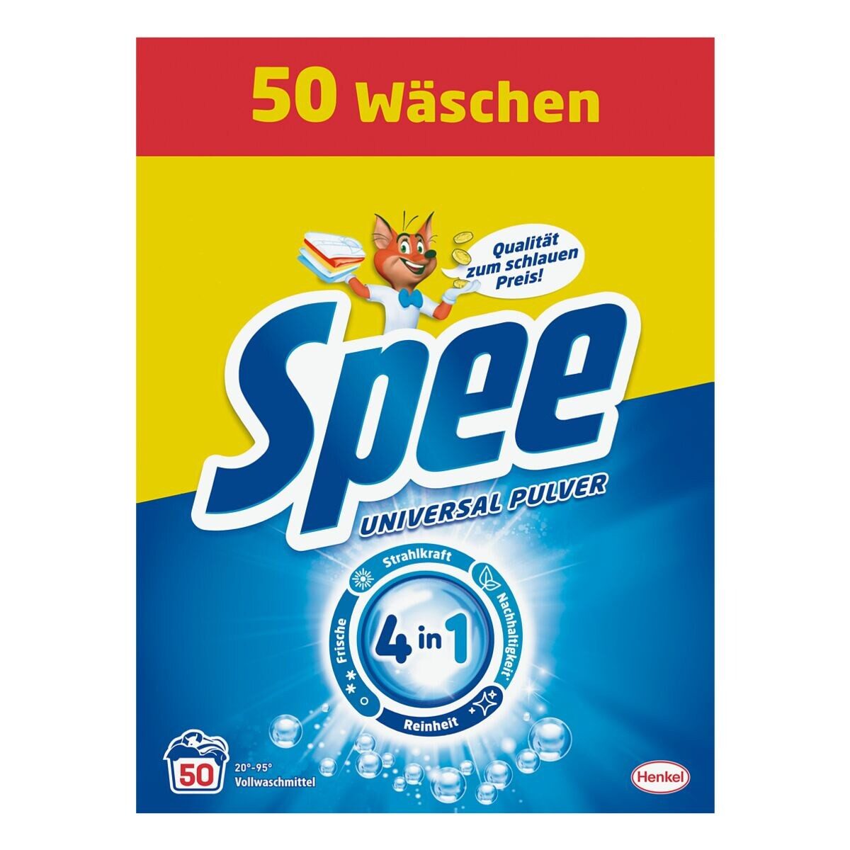Spee 4in1 Vollwaschmittel (50 WL, 2,5 kg)