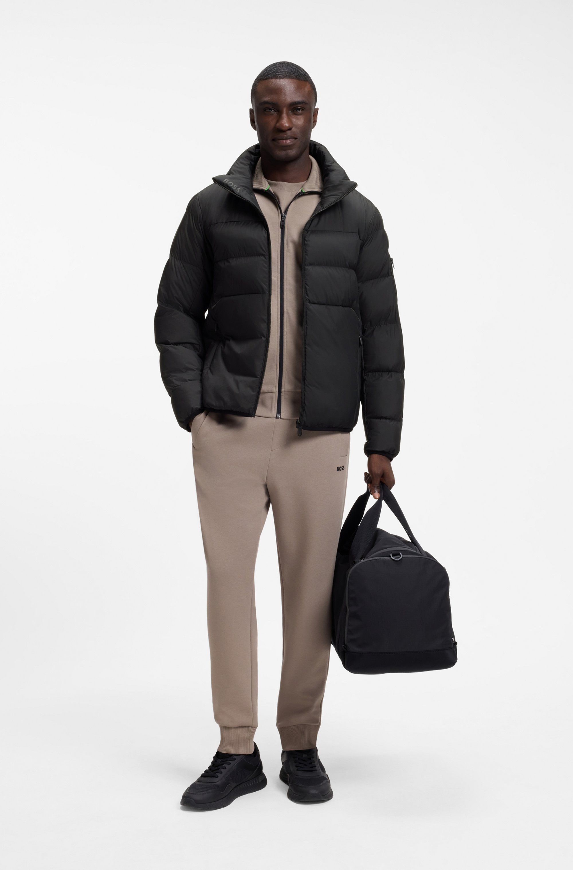 BOSS GREEN Steppjacke OW_Urbanex Puffer 2 mit Stehkragen, wasserabweisend – Bild 4 von 5