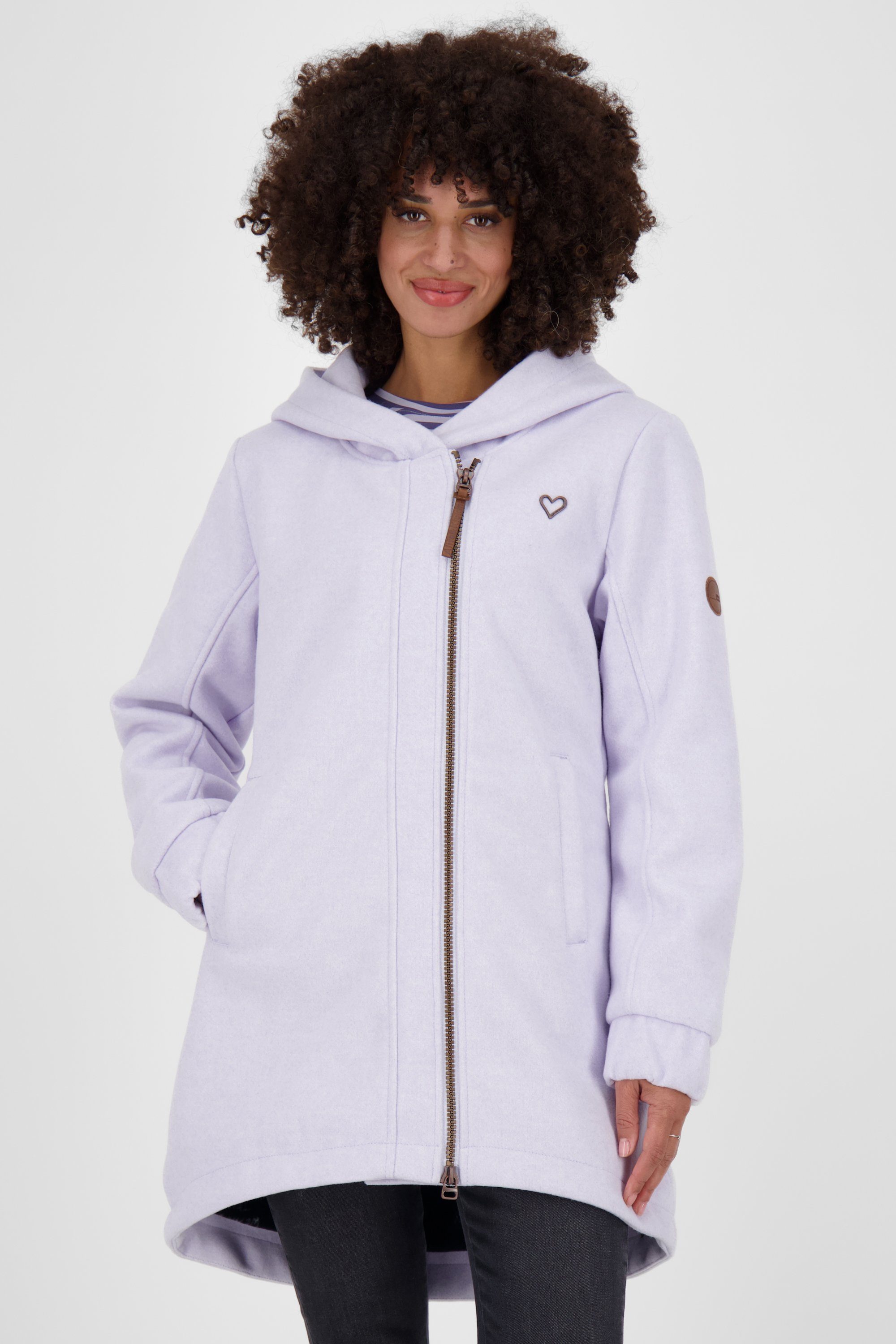 Alife & Kickin Winterjacke CarlinaAK J Coat Damen Winterjacke, gefütterte Jacke orchid | 