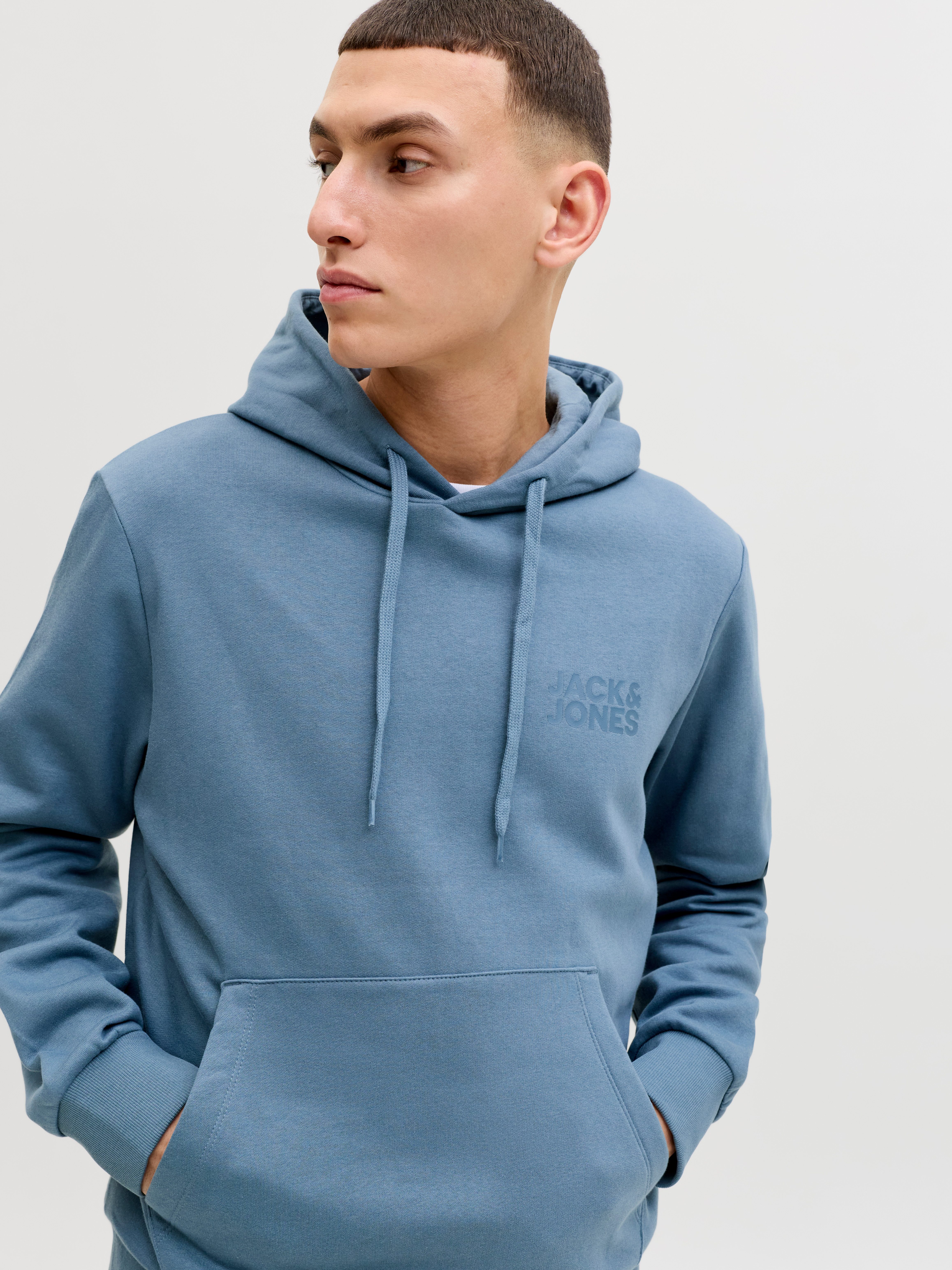 Jack & Jones Kapuzensweatshirt JJECORP LOGO SWEAT HOOD NOOS mit Logo Print günstig online kaufen