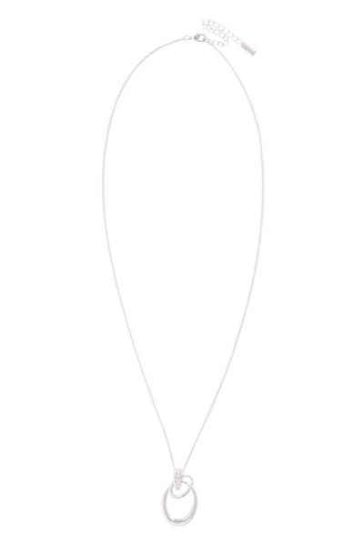 Next Gliederkette Halskette mit Kreisanhänger (1-tlg)