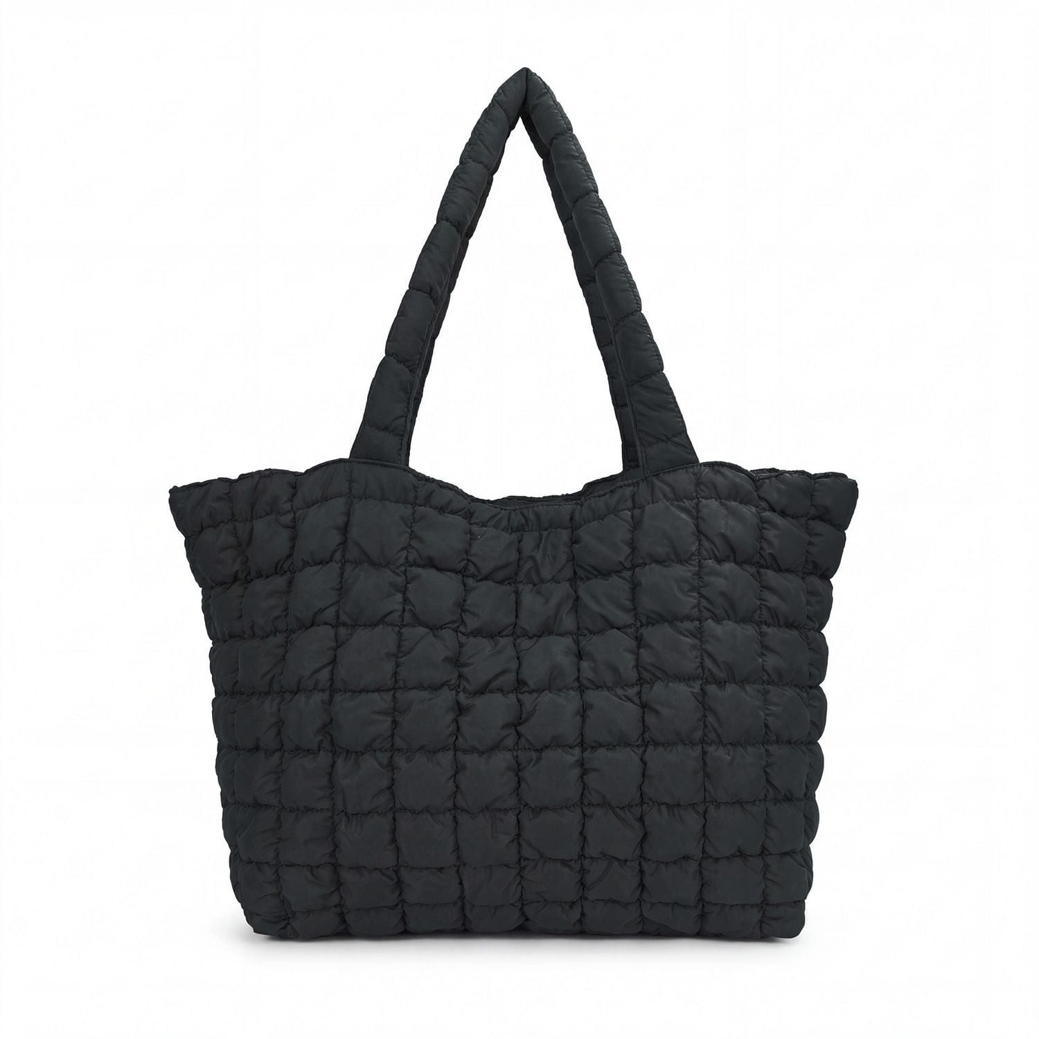 Tragetasche Tasche mit Quilting (schwarz)