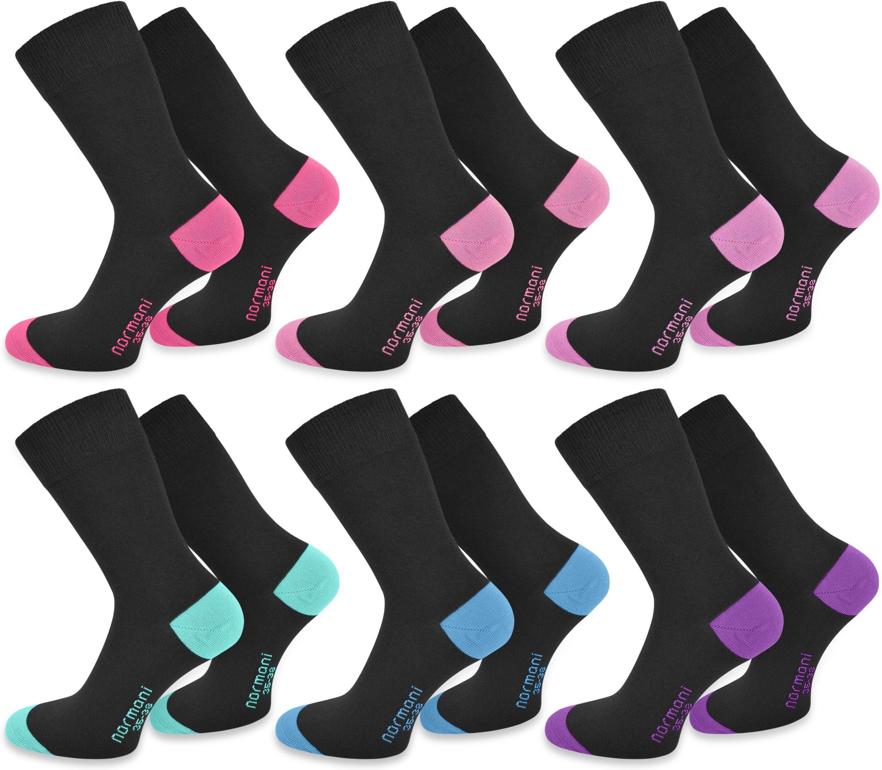 normani Basicsocken 6 Paar Socken New Style (6er-Set, 6 Paar) kein Ausbleic günstig online kaufen