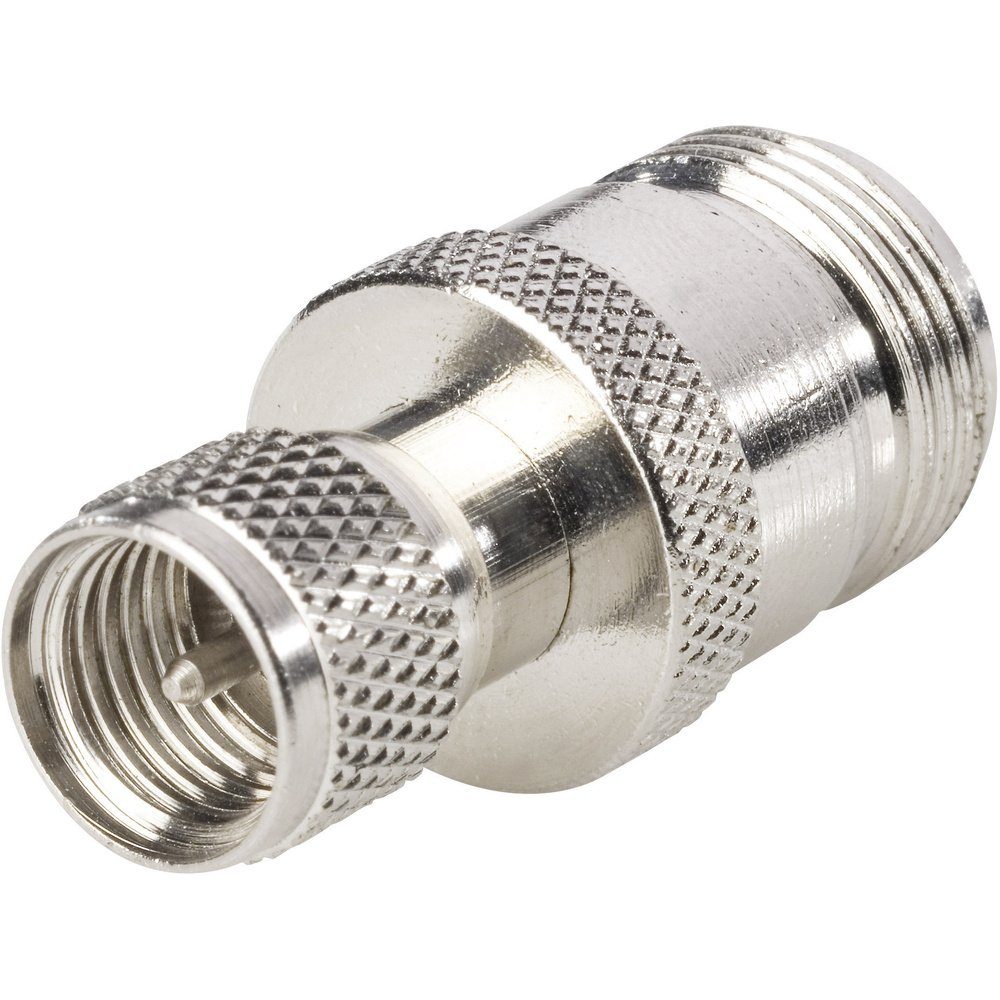 TRU COMPONENTS 1579444 Mini-UHF-Adapter Mini-UHF-Stecker - N-Buchse Adapter