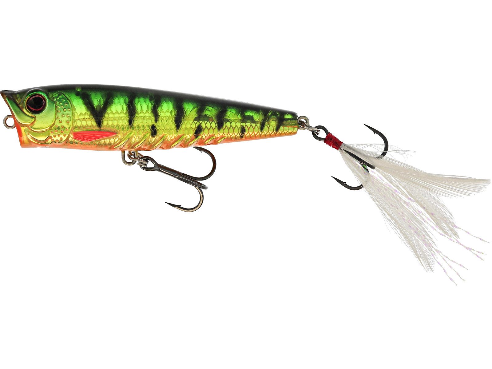 Westin Fishing Kunstköder Spot-On Popper Wobbler - 6,5cm - 7g - 6 ver. Farben wählbar/SET, (1-St), Niederfrequentes Klopfgeräusch