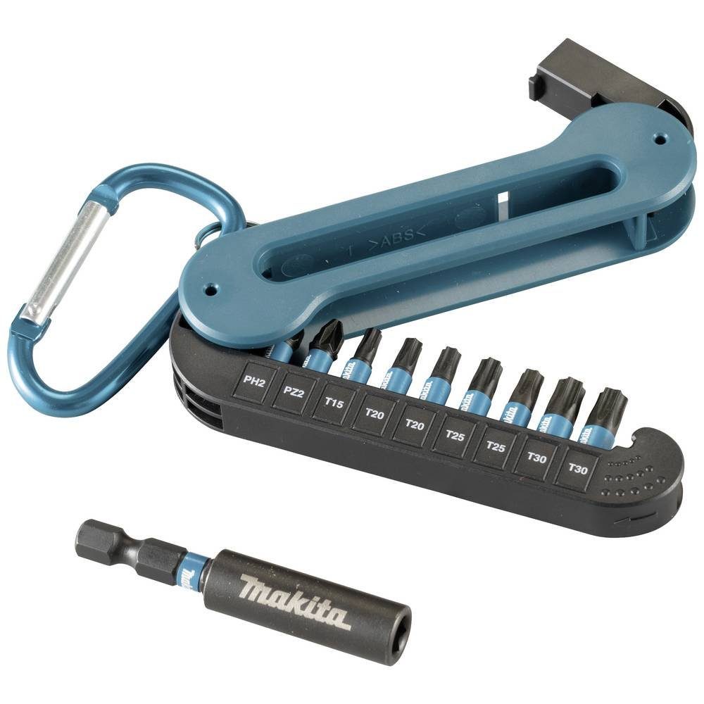 Makita Bit-Set Impact BLACK Bit-Set 10-tlg E-15811