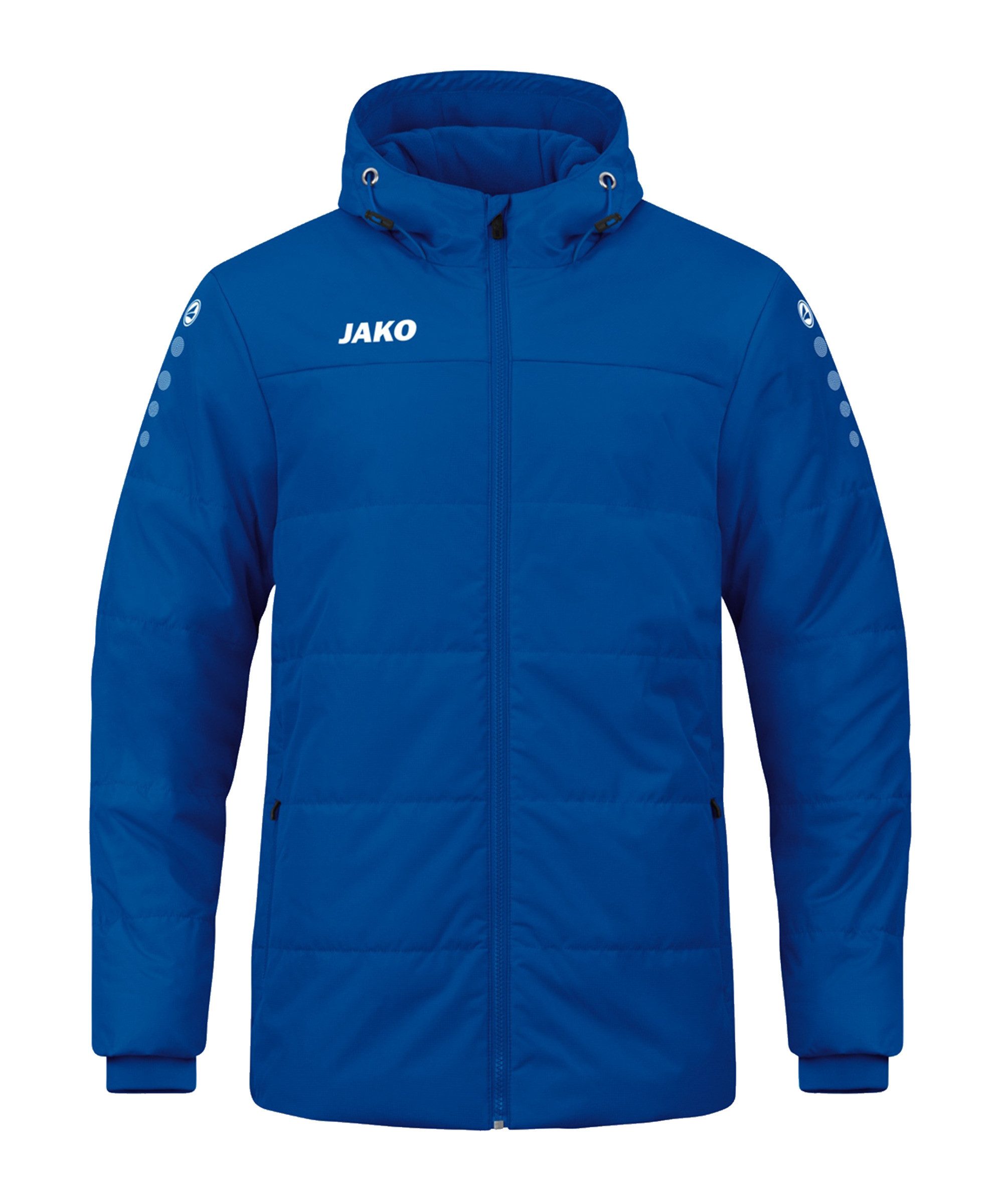 Jako Allwetterjacke Team Coach Kapuzenjacke (1-St) Kapuze_Kordelzug