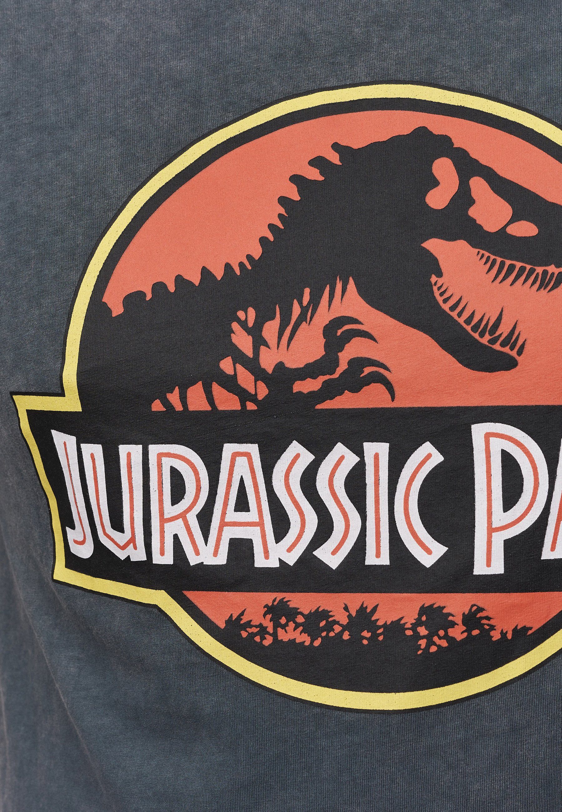 Logo Bio-Baumwolle T-Shirt Recovered zertifizierte Jurassic Park GOTS