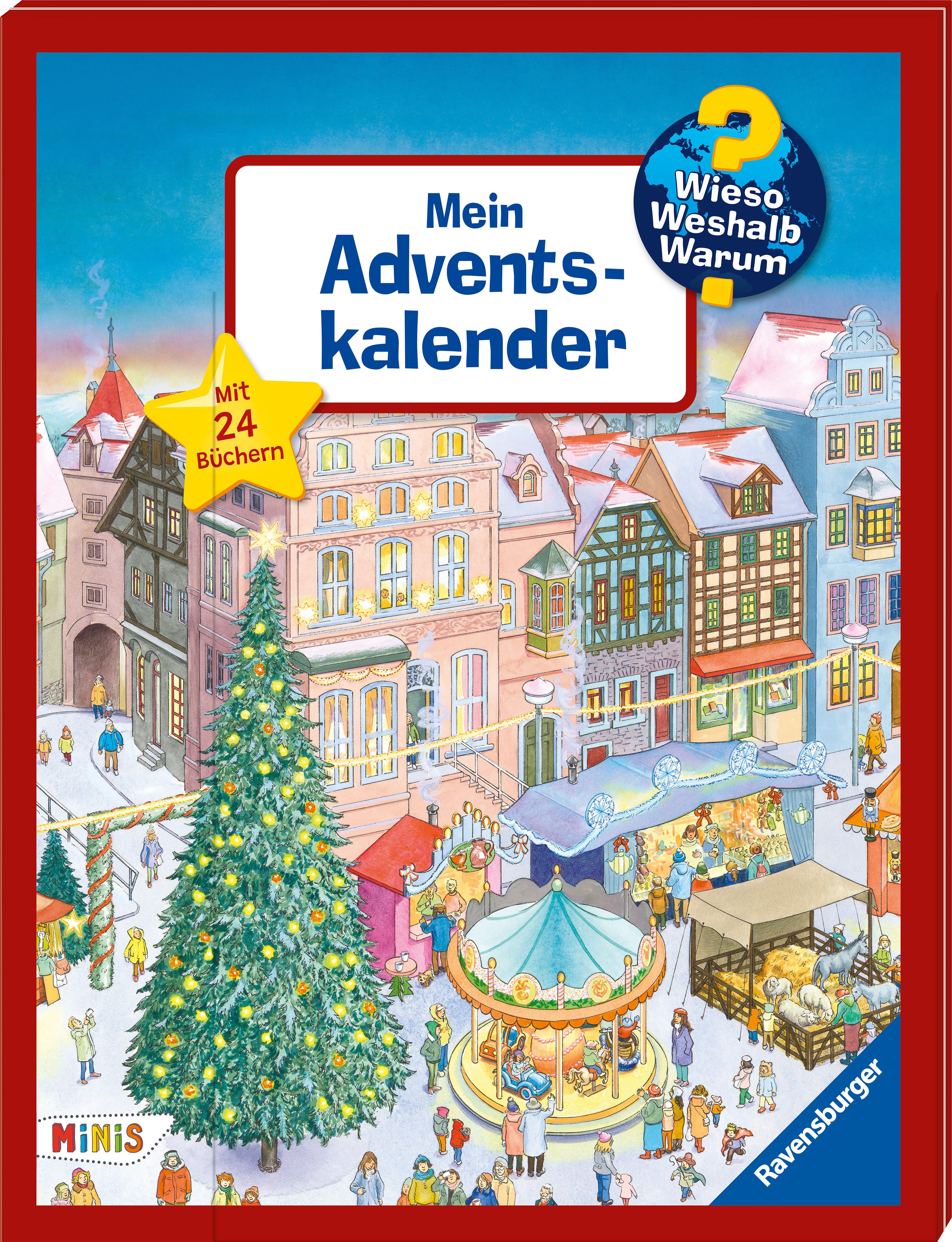 Ravensburger Adventskalender Ravensburger Minis - Mein Adventskalender 2026 -Wieso? Weshalb? Warum?