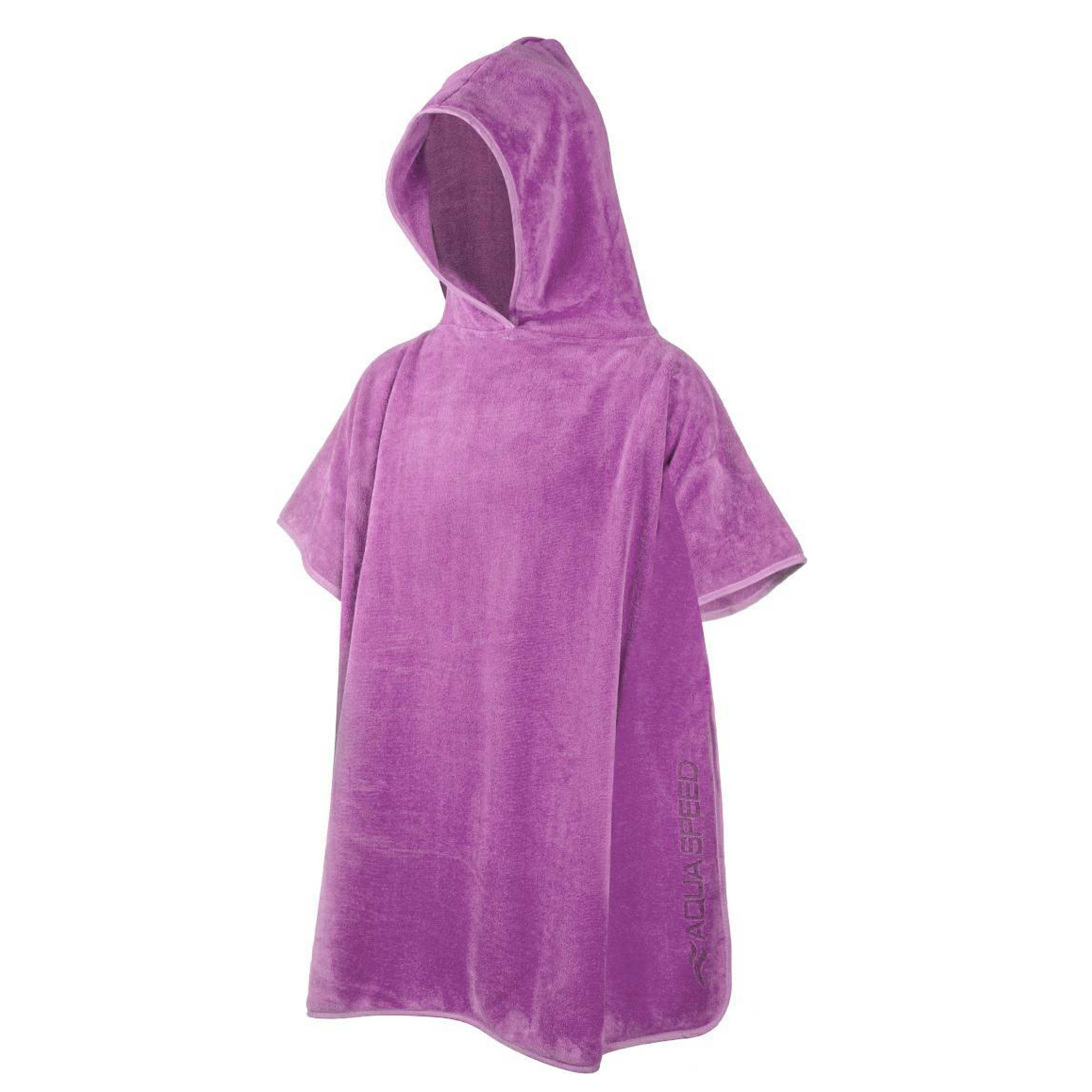 Aqua Speed Kapuzenhandtuch Großer Kinder Umziehponcho – Mikrofaser Überzieher, (Größe 80 x 140 cm – Grammatur 400 g/m), Dichte Faserstruktur ermöglicht effektive Wasseraufnahme sofort jetzt!