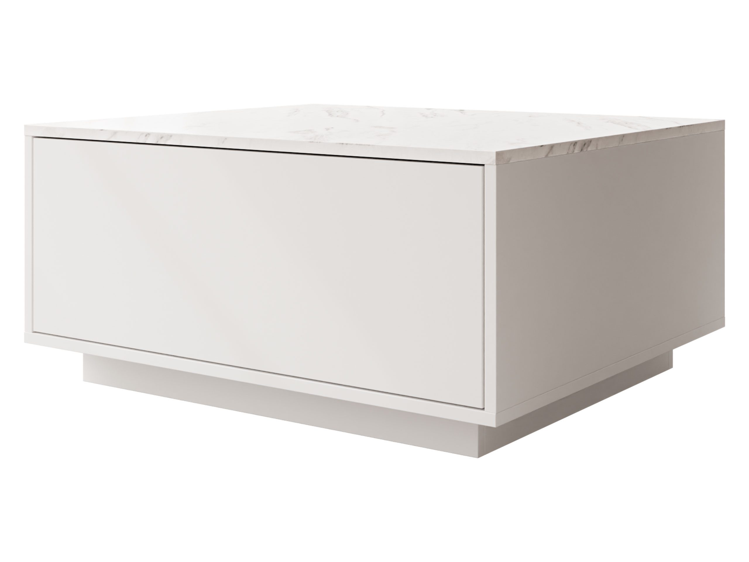 MIRJAN24 Couchtisch Bavro (mit Klappe), 80x70x39 cm, Gasdruckfeder
