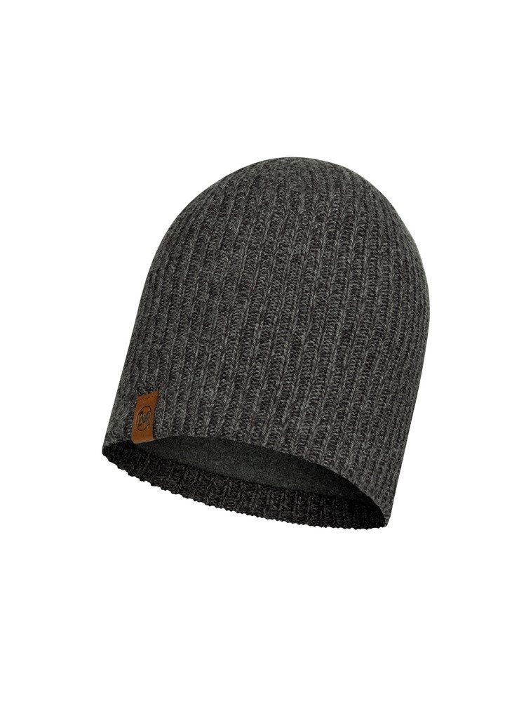 Buff Strickmütze (Beanie) Lyne Strick und Polar grau