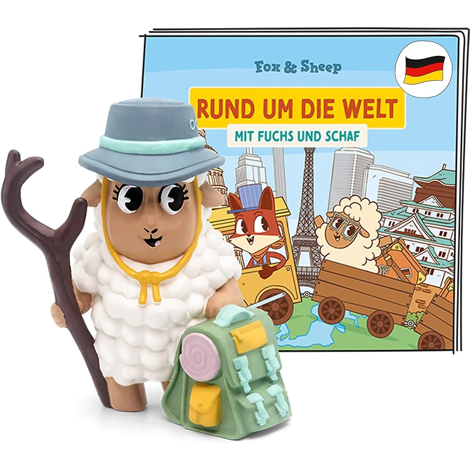 tonies H&ouml;rspielfigur 10000525 Rund um die Welt mit Fuchs und Schaf - Osaka &