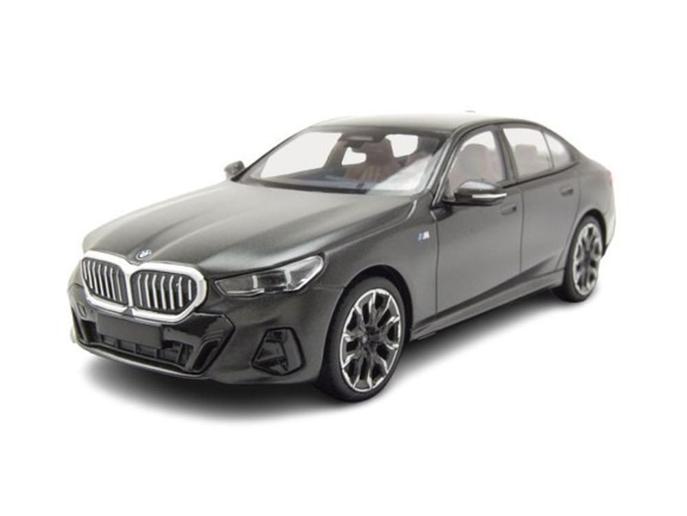 Modellauto BMW I5 2023 matt grau