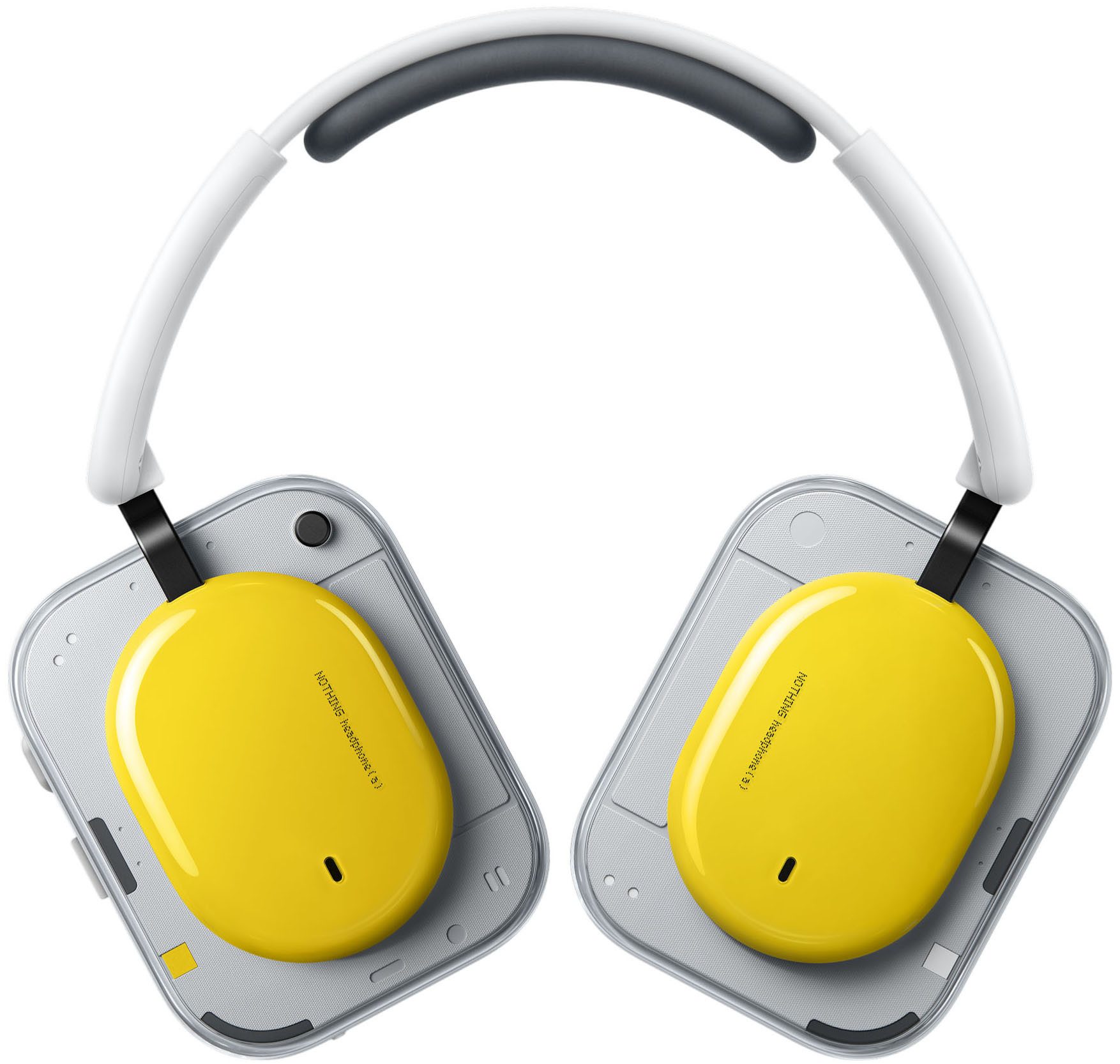 NOTHING Headphone (a) Headset (Active Noise Cancelling (ANC), Freisprechfunktion, Hi-Res, Transparenzmodus, Bluetooth)