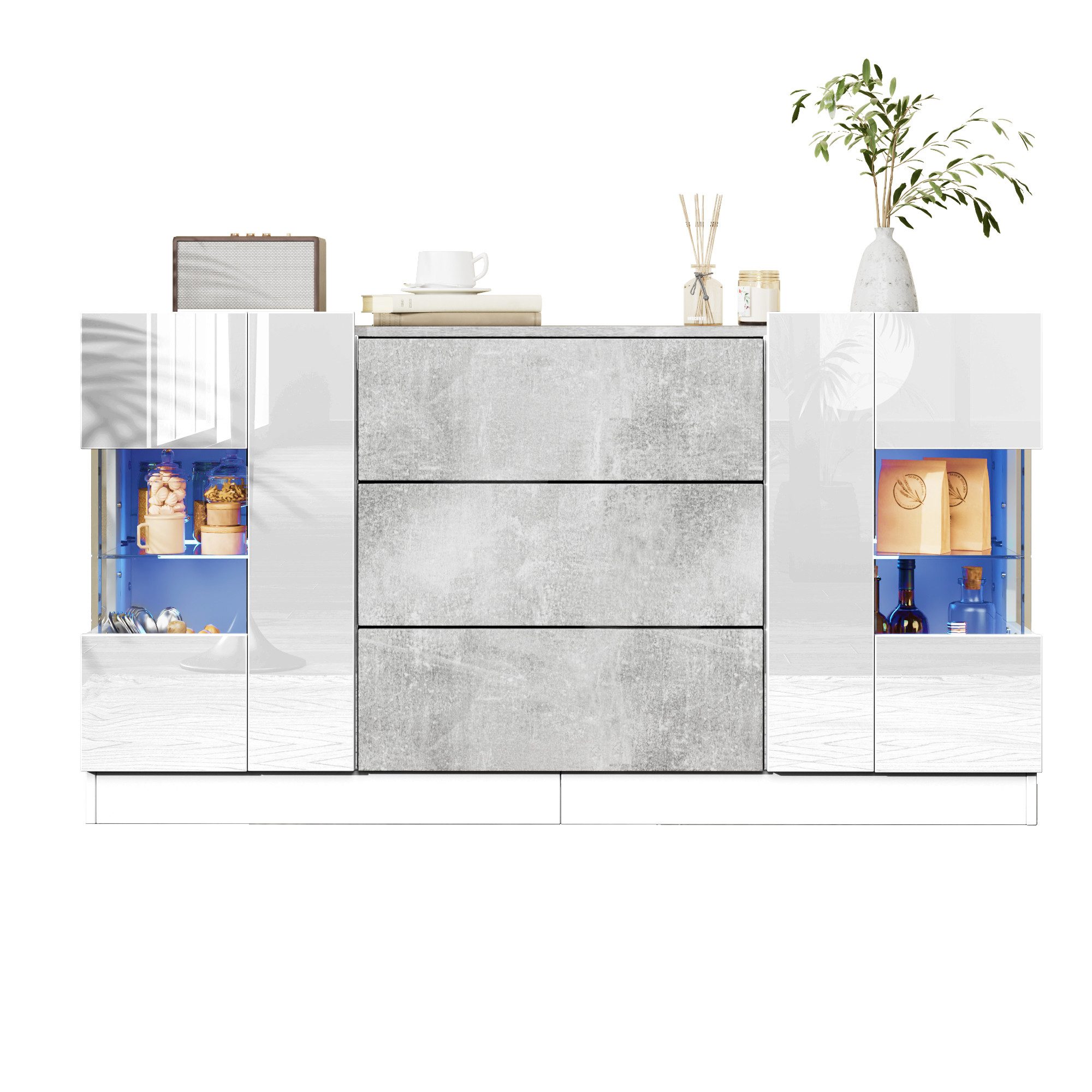HAUSS SPOLE Sideboard mit 2 Türen, günstig online kaufen