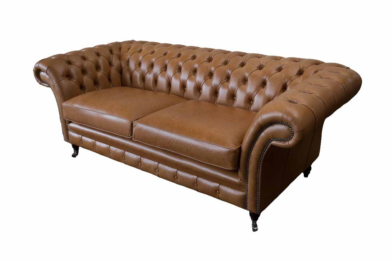 JVmoebel Chesterfield-Sofa, Klassisch Couch Wohnzimmer Sofa Sofas Design Chesterfield