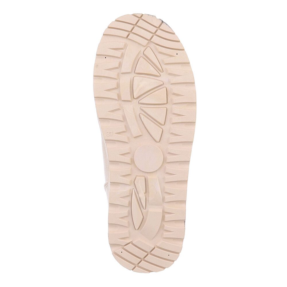 Ital-Design Damen Snowboots Freizeit Snowboots (87451915) Flach Stiefeletten in Beige
