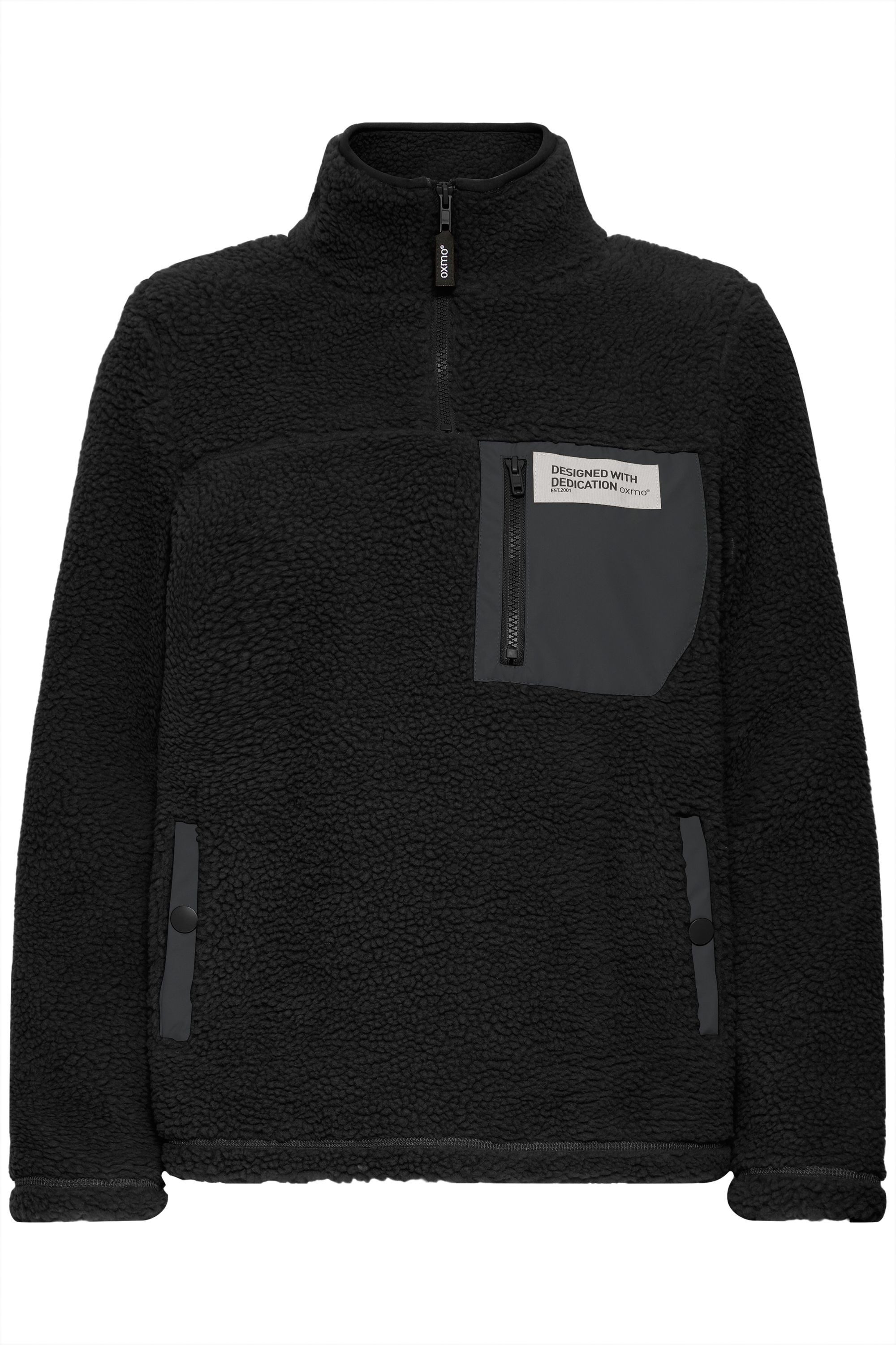 OXMO Plüschjacke OXABBY Gemütliche Plüschjacke mit günstig online kaufen