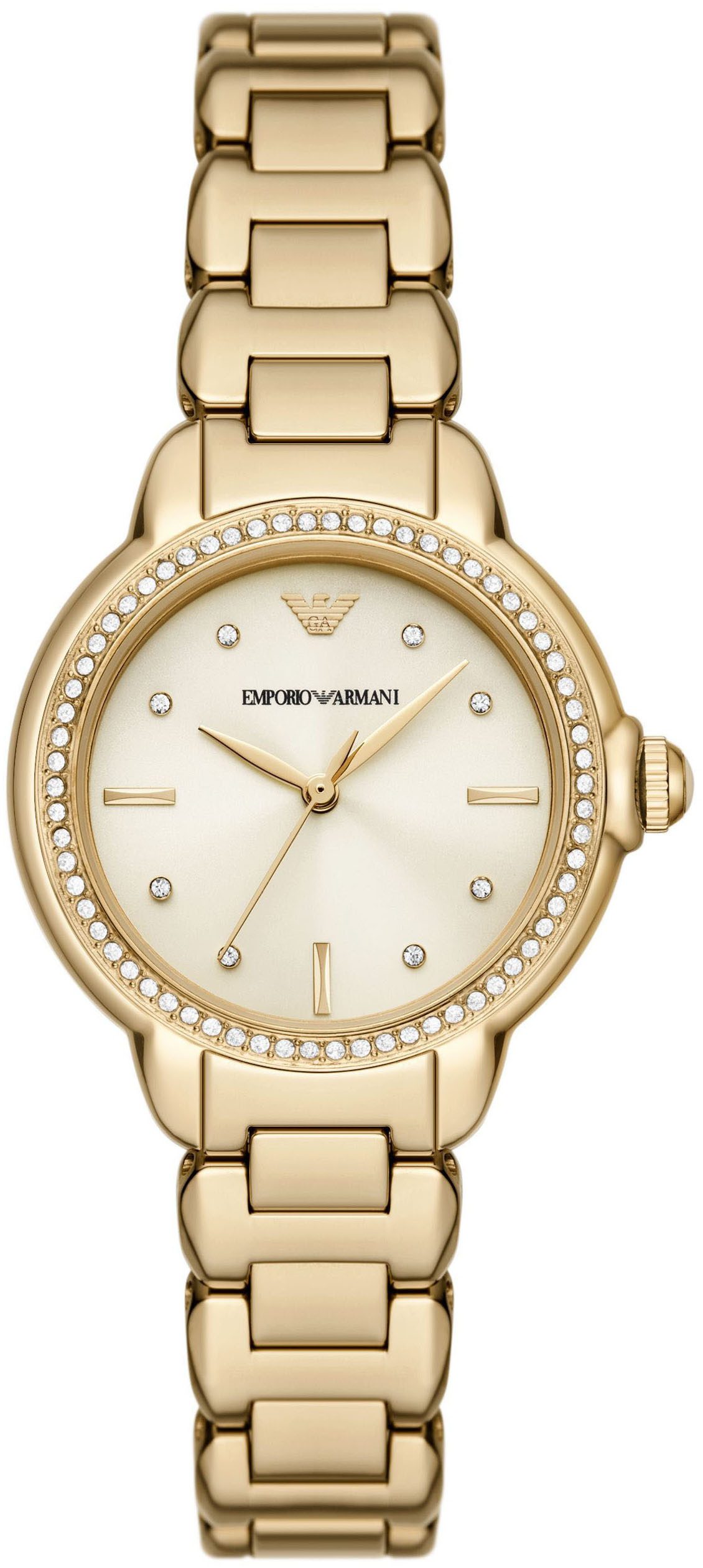 Emporio Armani Quarzuhr AR11609, Armbanduhr, Damenuhr, analog, Edelstahlarm günstig online kaufen