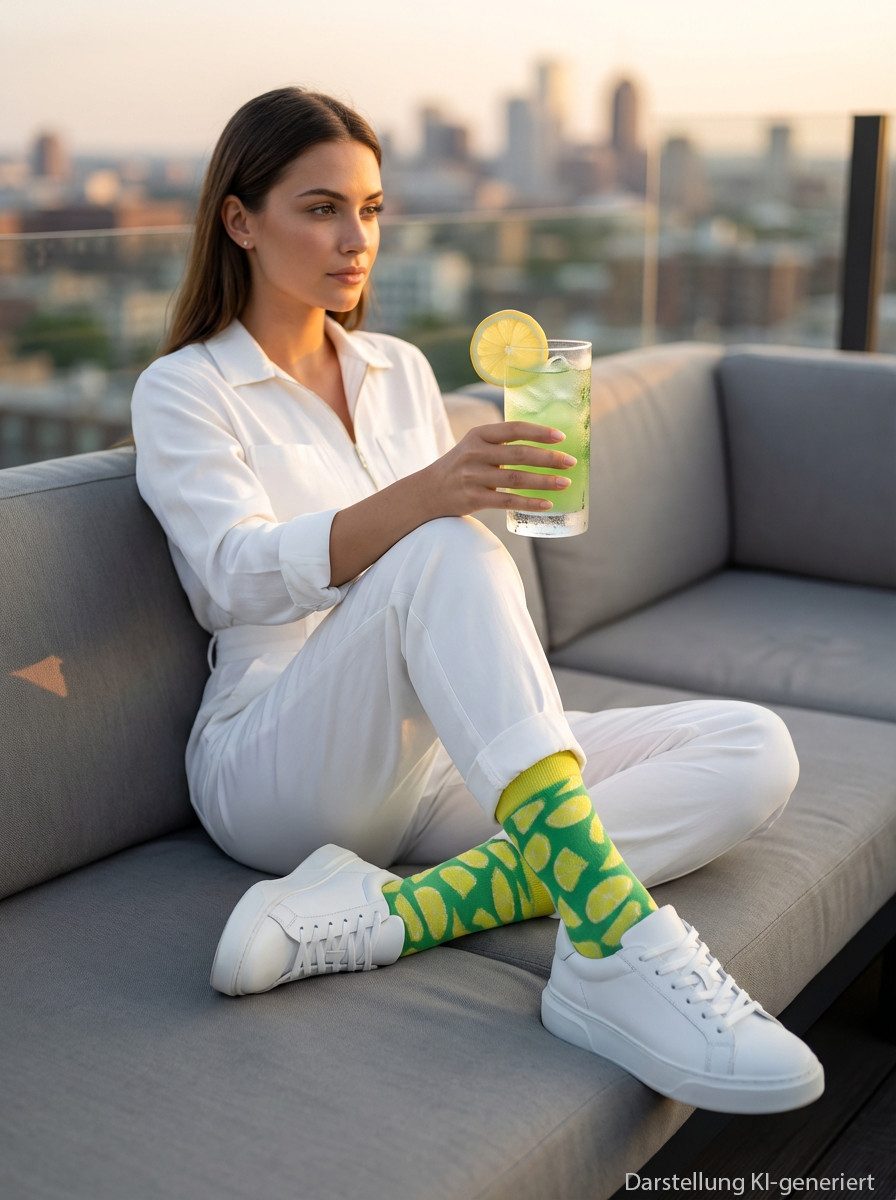 Apollo Socken Limonade originell verpackt in einer Getränkedose
