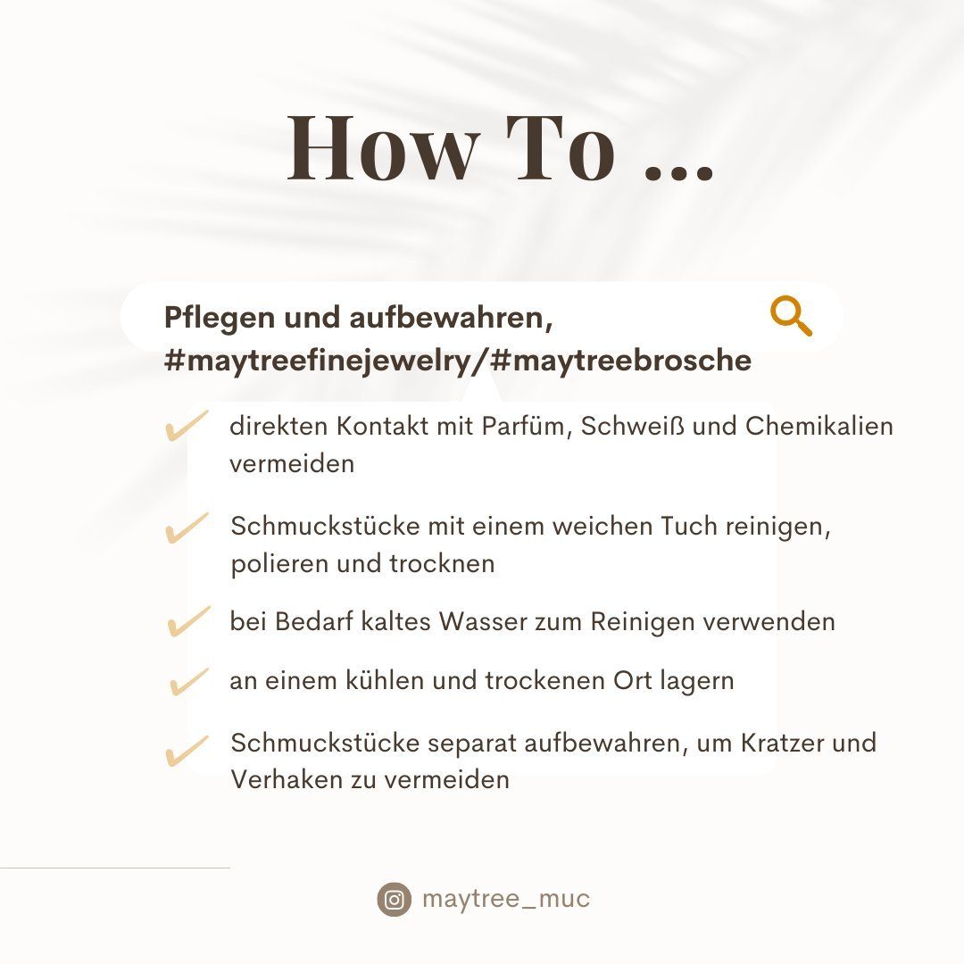 MayTree Brosche "Glücksklee", Perlmuttoptik (Stück, 1-tlg), Metallbrosche i günstig online kaufen