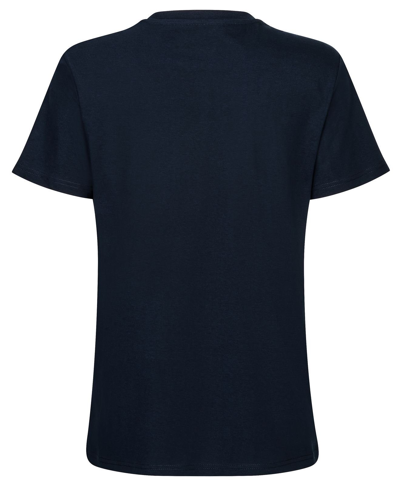 Gradnetz T-Shirt basic leather unisex & Biobaumwolle nachhaltig dunkelblau 100% fair