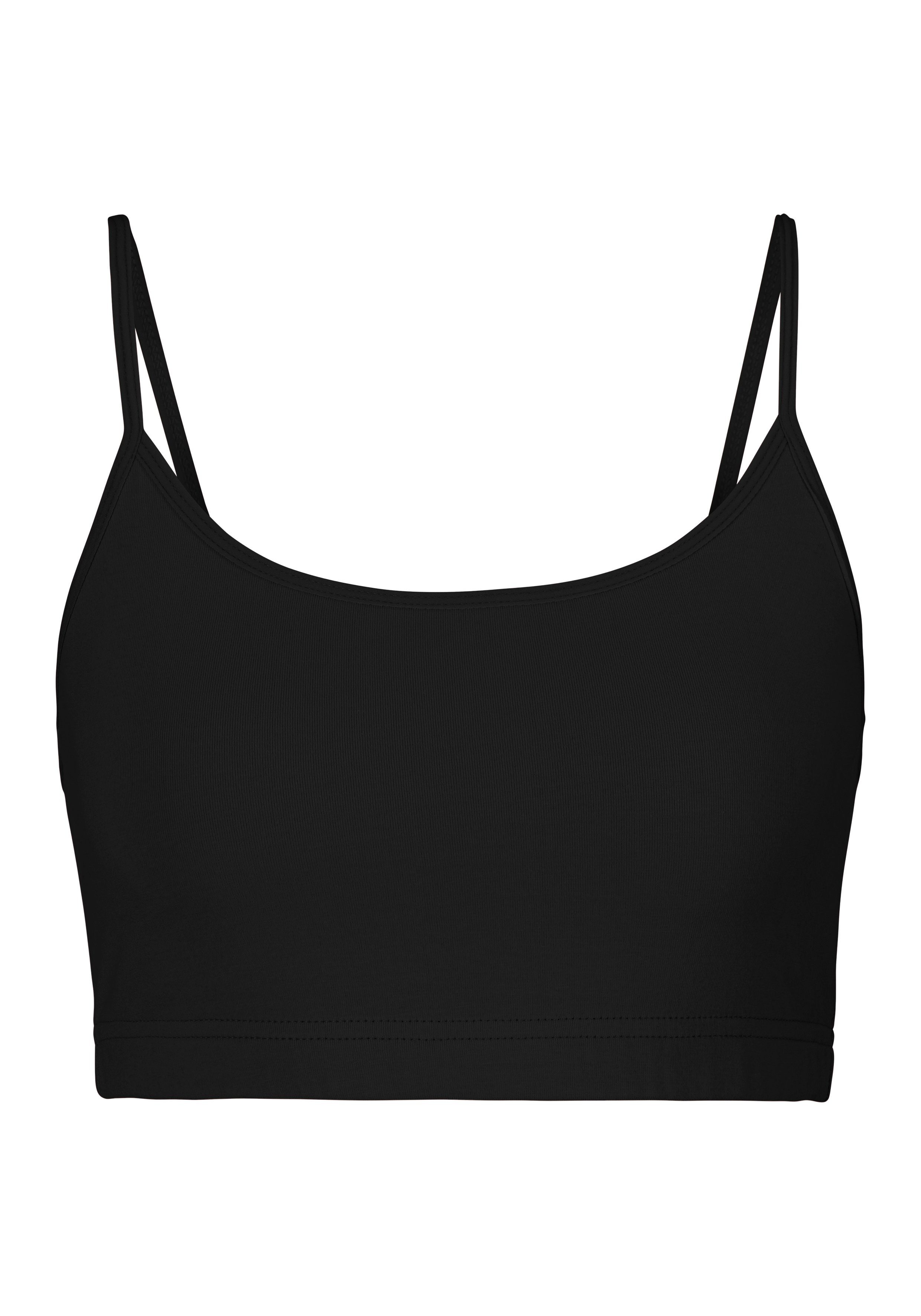 LASCANA Bustier (2er-Pack) aus elastischer Baumwolle