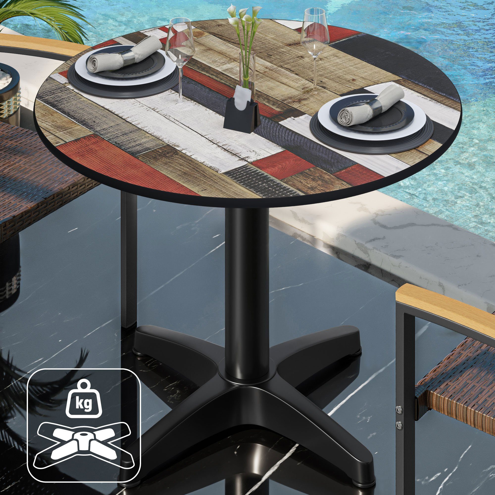 GGMMÖBEL Gartentisch CPBL