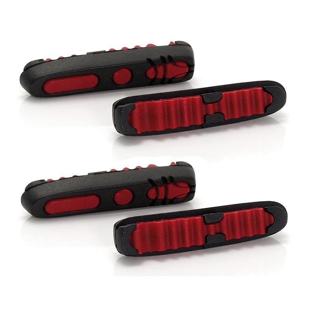 XLC Bremsbelag Ersatzbremsgummi Road BS-X04, 55 mm (4-St), 55 mm, (2 Paar)