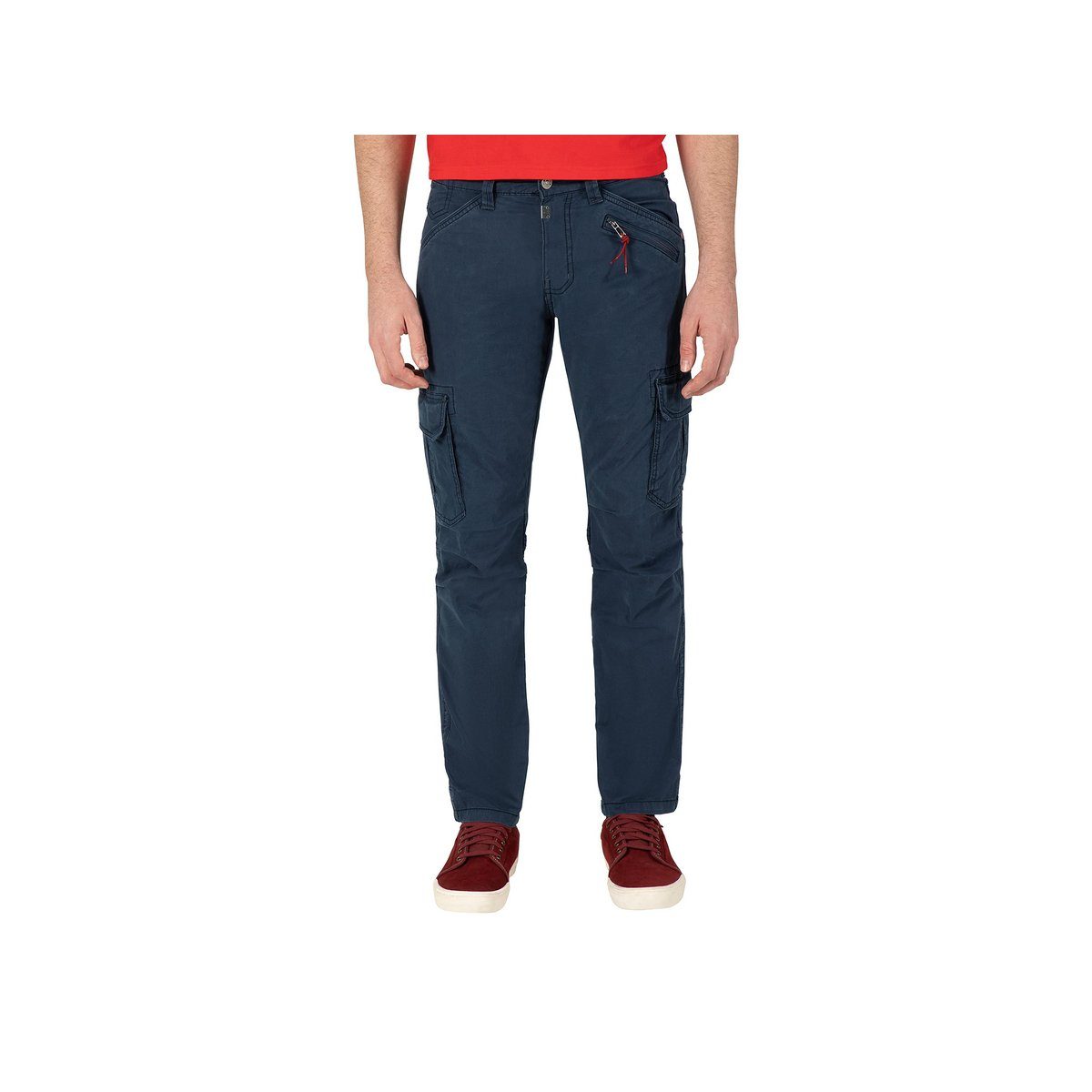 TIMEZONE dunkel-blau (1-tlg) 5-Pocket-Jeans